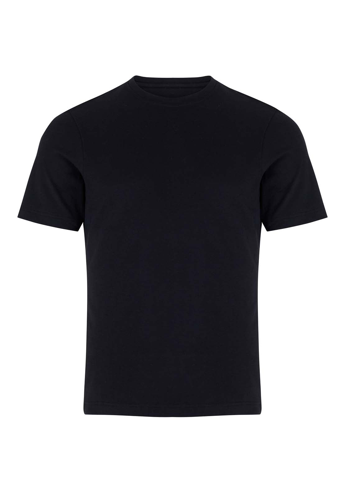Drifter Plain Rn Tshirt - Black 1 Shaws Department Stores