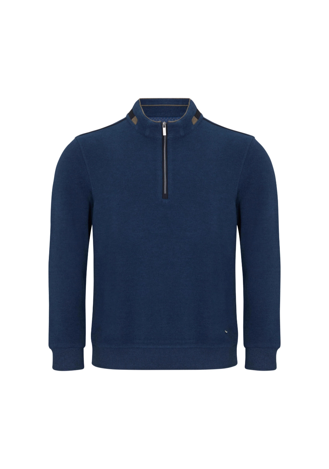1/4 Zip Sweatshirt - Blue