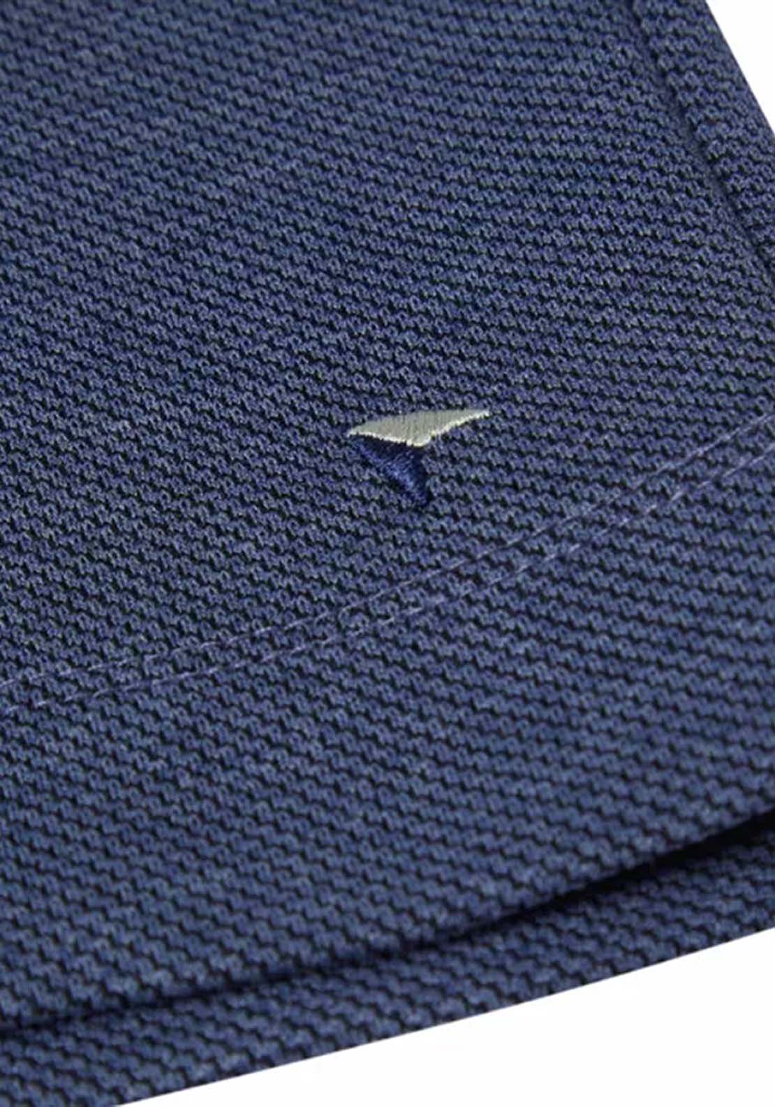 Drifter Long Sleeve Polo Shirt - Blue 4 Shaws Department Stores