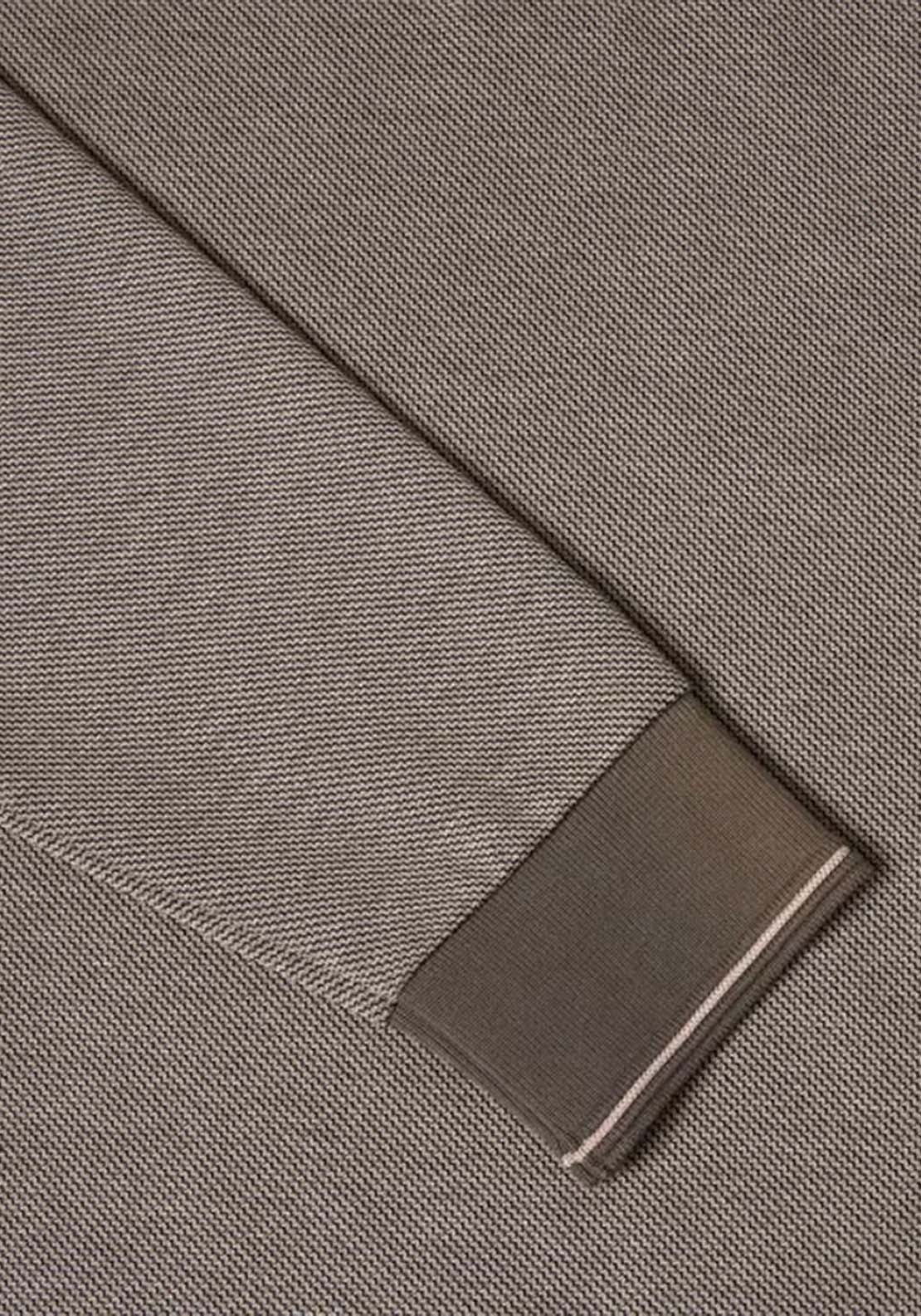 Drifter Long Sleeve Polo Shirt - Beige 3 Shaws Department Stores