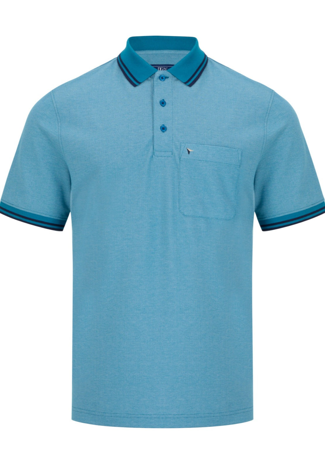 Drifter Short Sleeve Polo - Dark Blue 26 1 Shaws Department Stores
