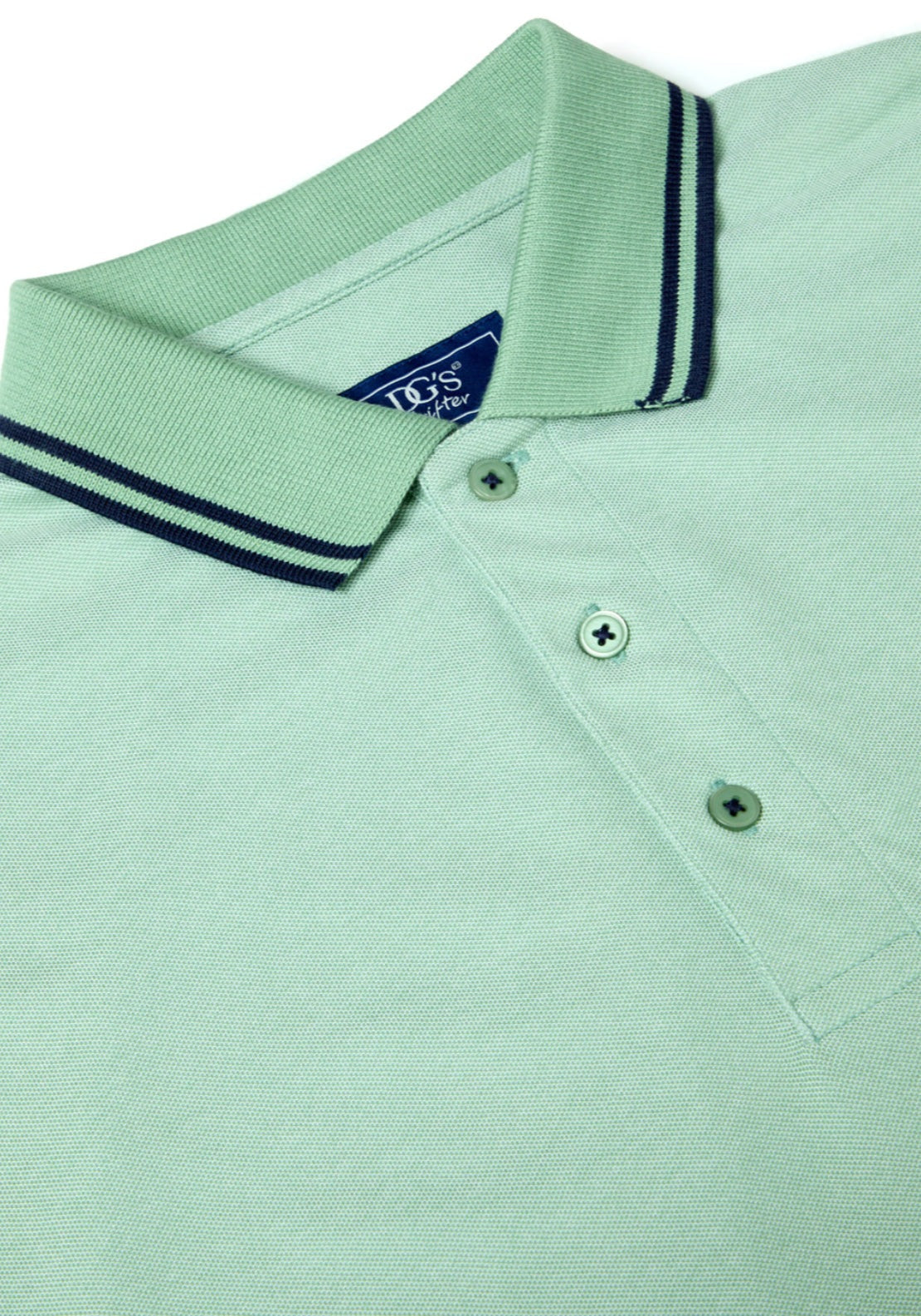 Drifter Short Sleeve Polo - Green 2 Shaws Department Stores