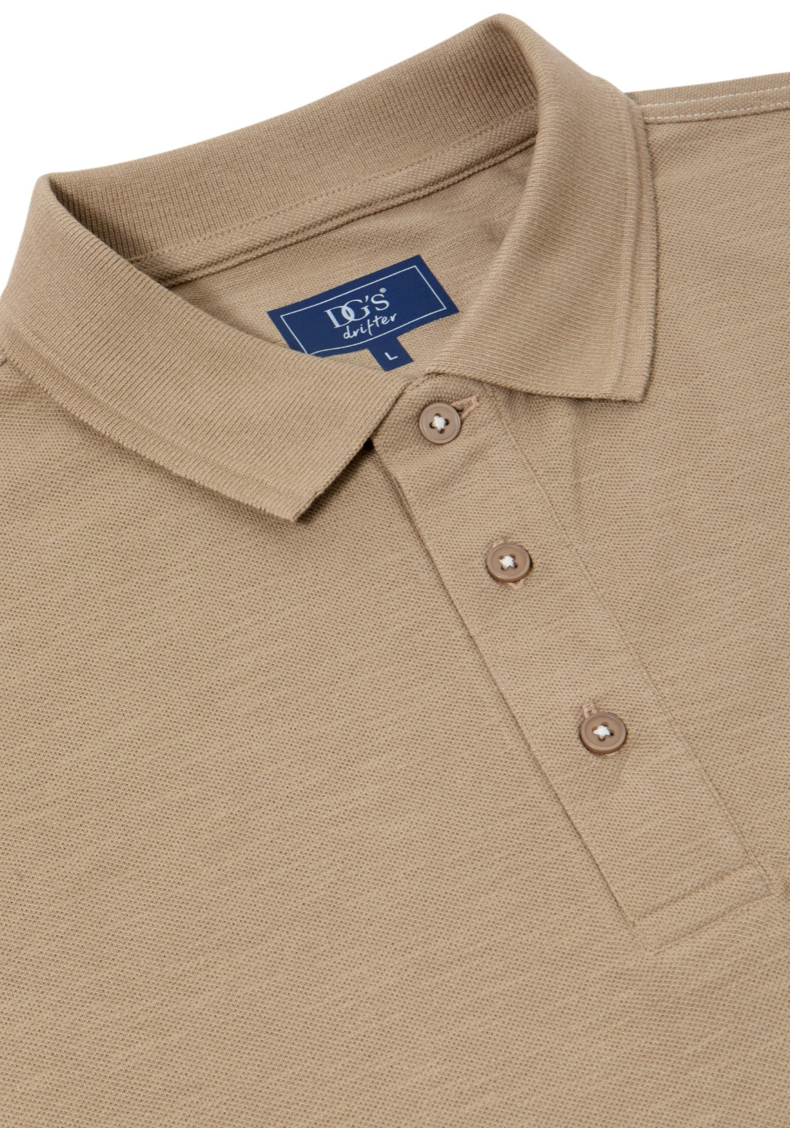 Drifter Short Sleeve Polo - Camel 2 Shaws Department Stores