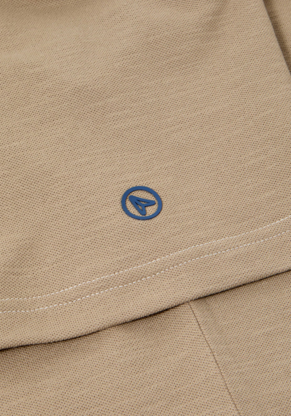 Drifter Short Sleeve Polo - Camel 4 Shaws Department Stores