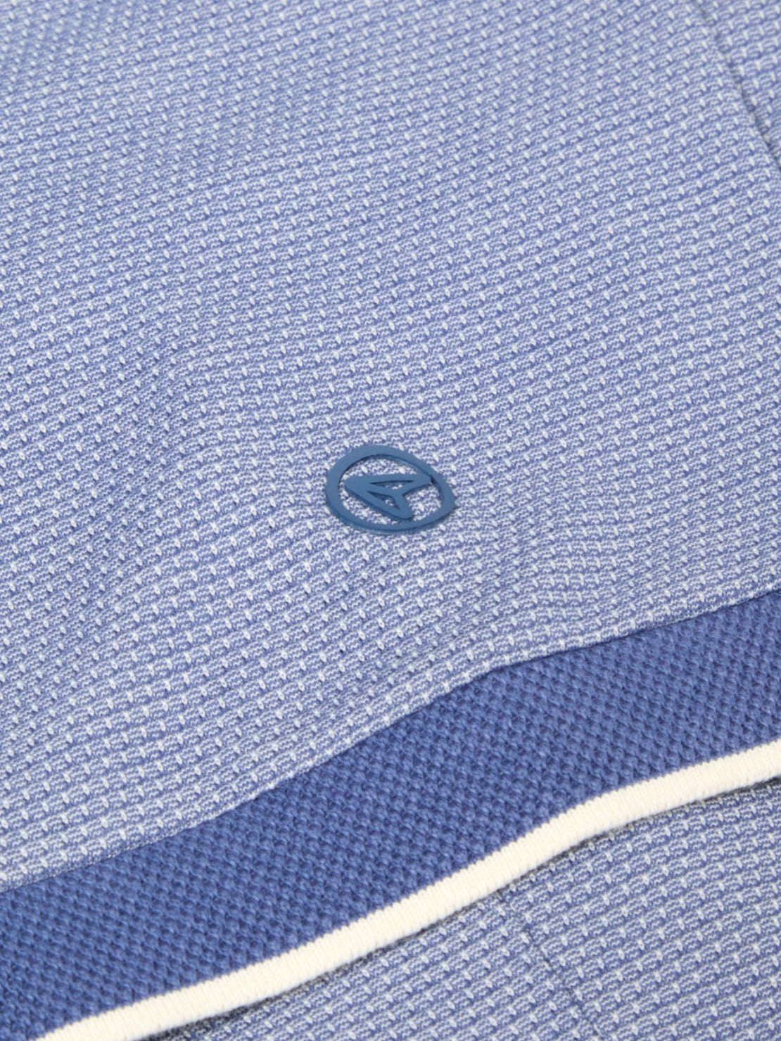 Drifter Short Sleeve Polo - Blue 4 Shaws Department Stores