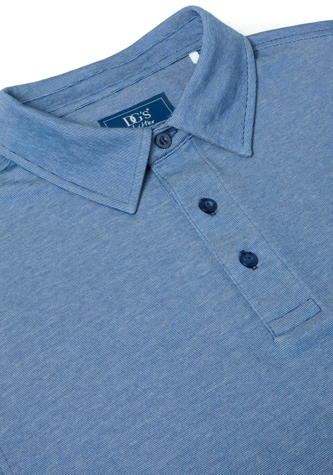 Drifter Short Sleeve Polo - Blue 27 2 Shaws Department Stores
