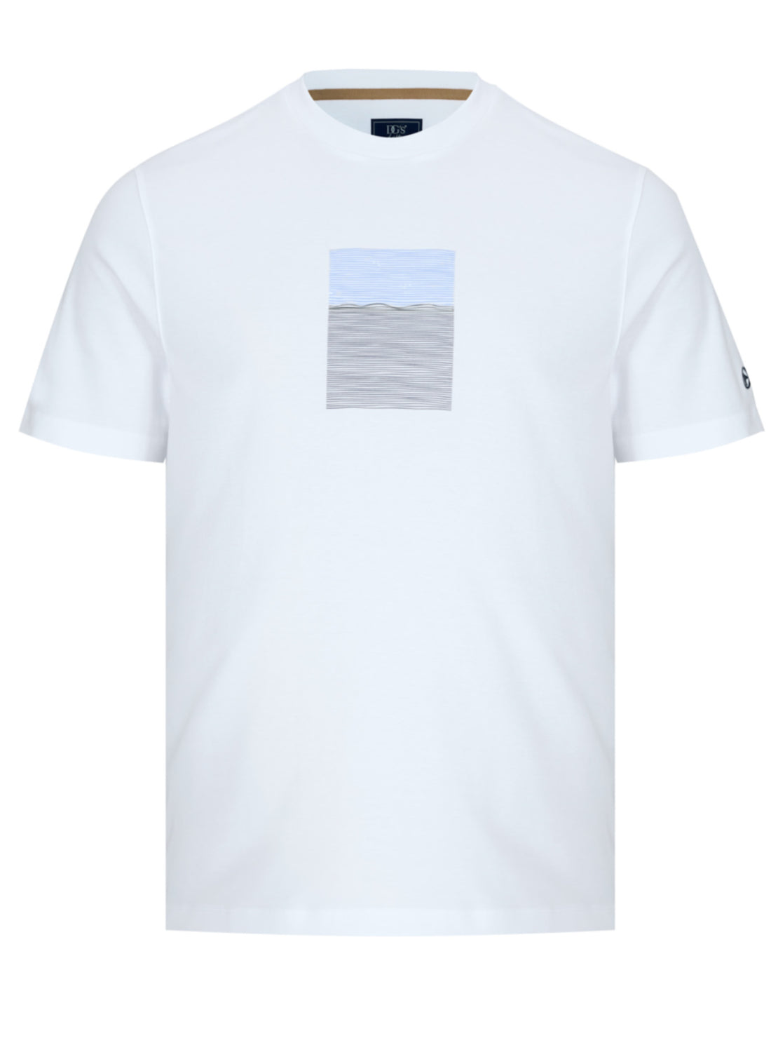 Drifter Short Sleeve T-Shirt - White 1 Shaws Department Stores