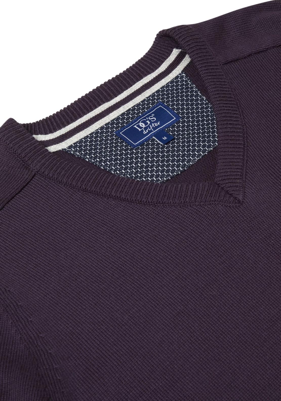 Drifter DG Drifter Vee Neck Sweater - Tulip 4 Shaws Department Stores