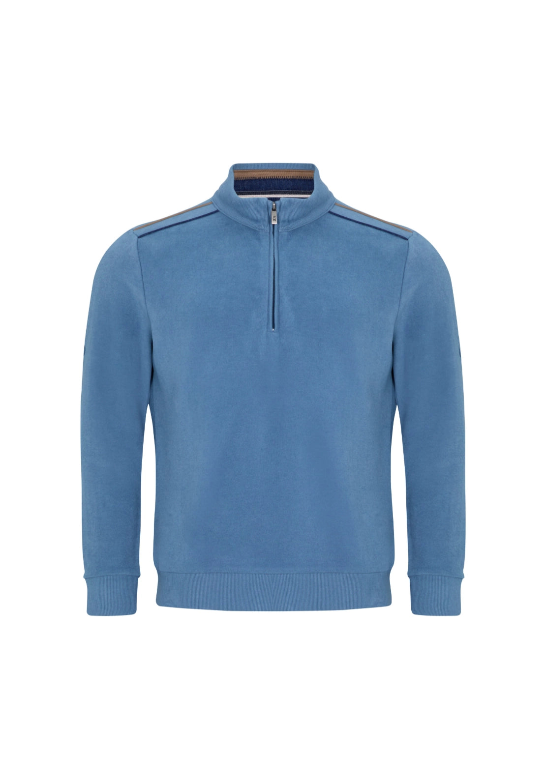 1/4 Zip Sweater - Blue