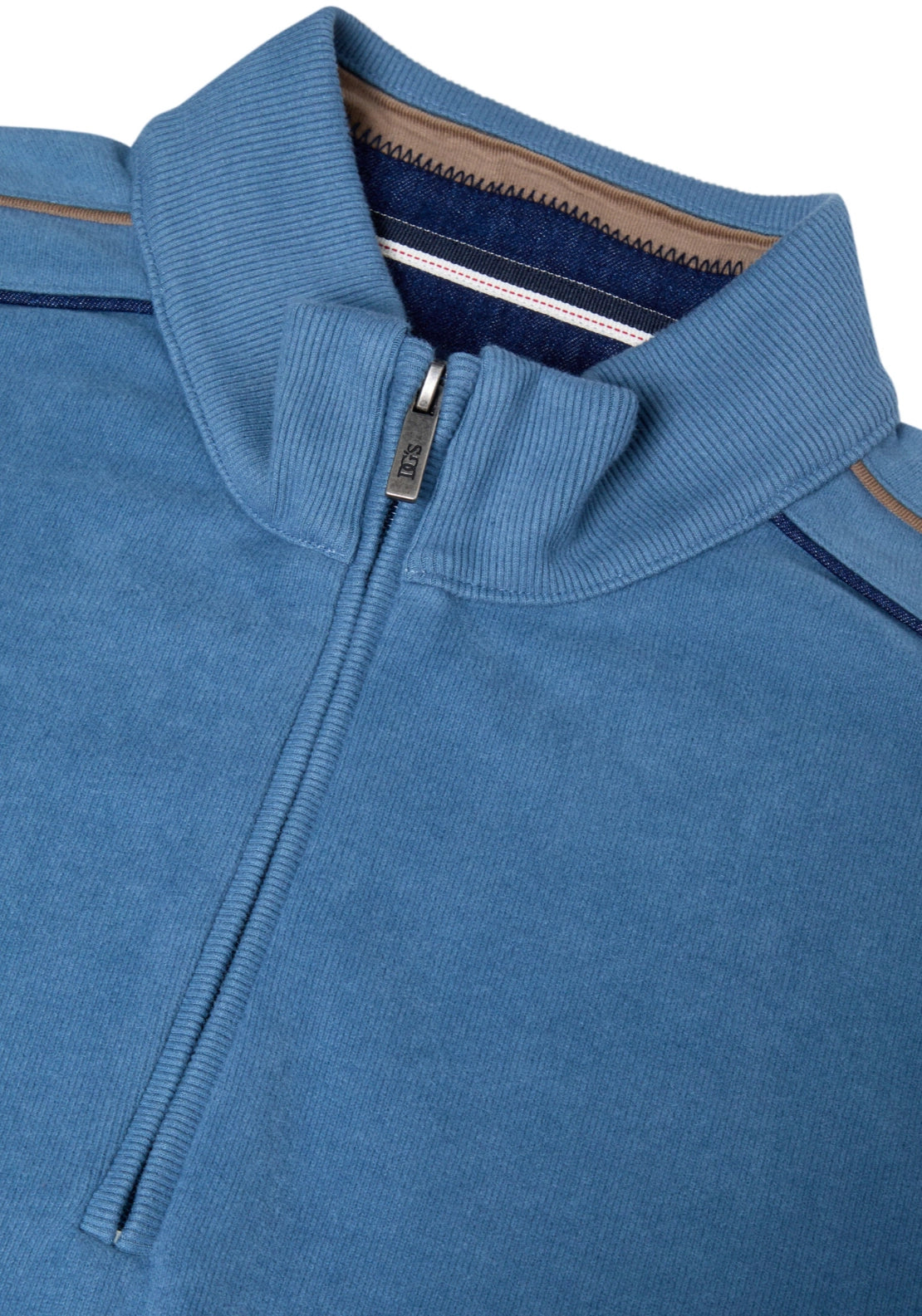 1/4 Zip Sweater - Blue
