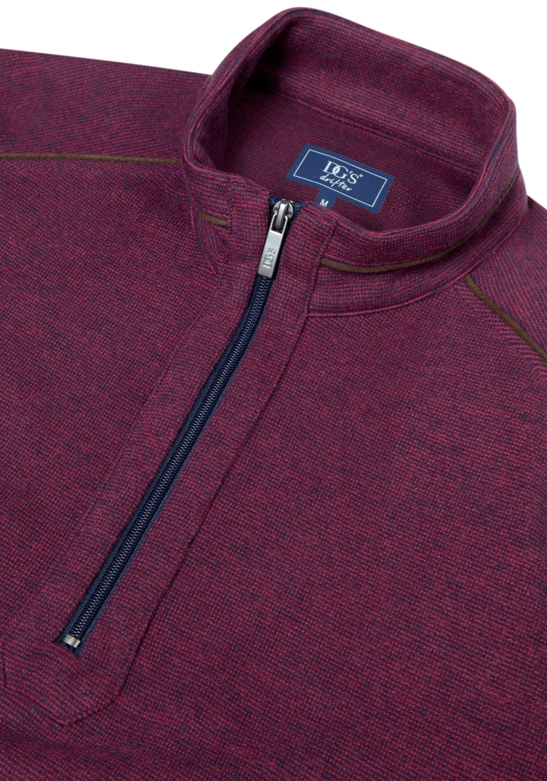 1/4 Zip Sweatshirt - Red