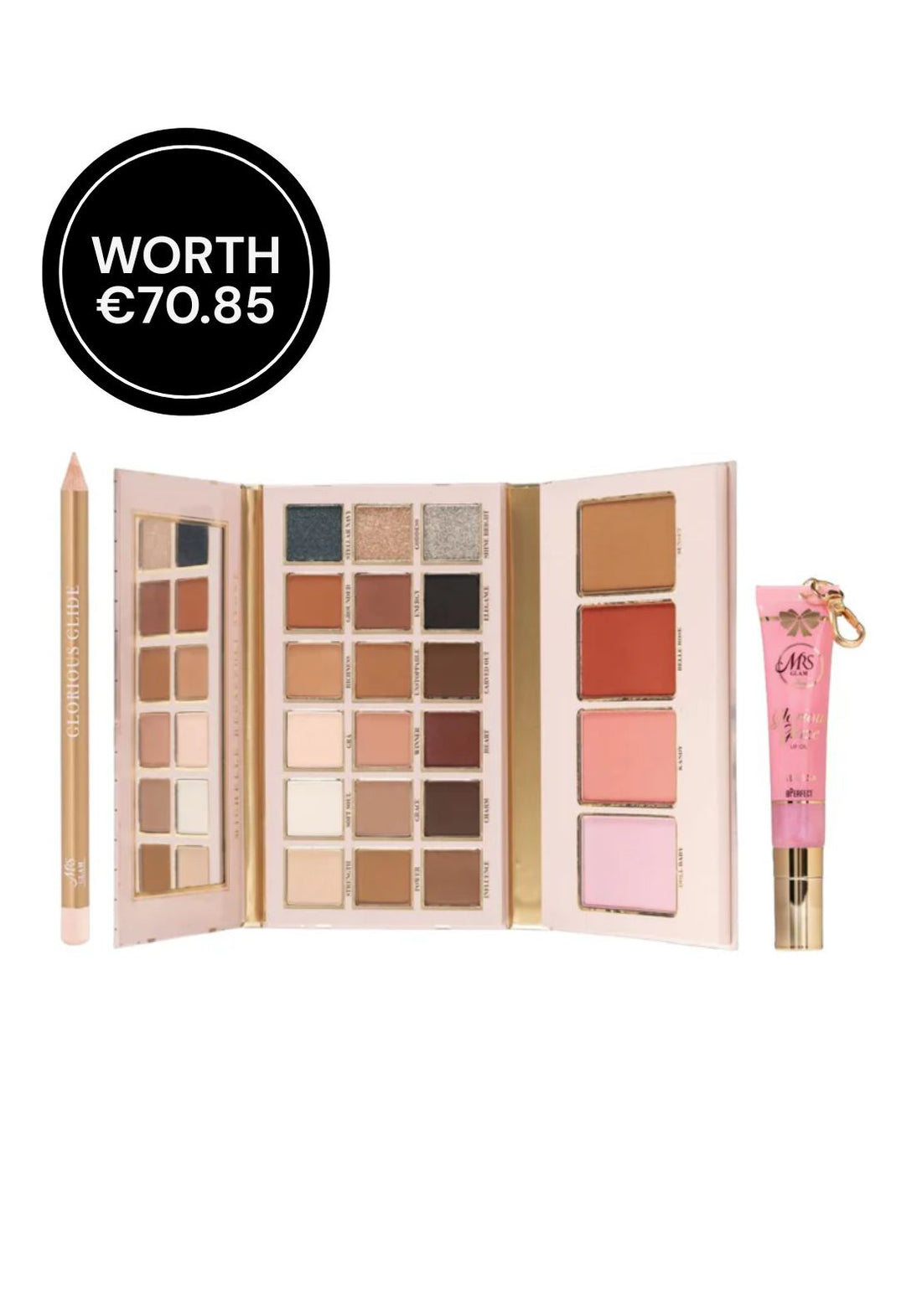 Bperfect Mrs Glam Captivate Palette Bundle - Multi 1 Shaws Department Stores