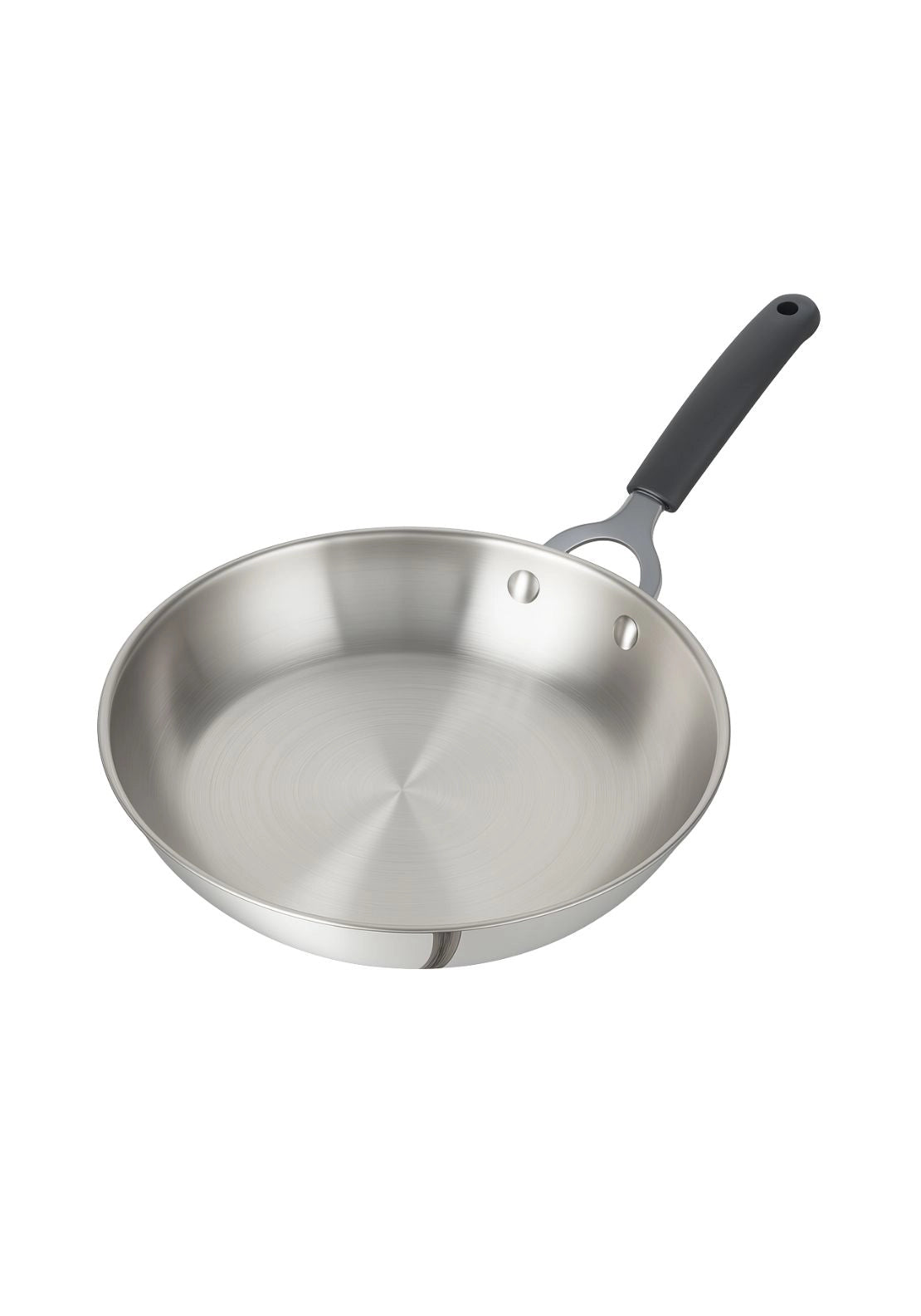 Made To Last Stainless Steel Frypan Triple Pack 21cm 25cm &amp; 29cm - Silver
