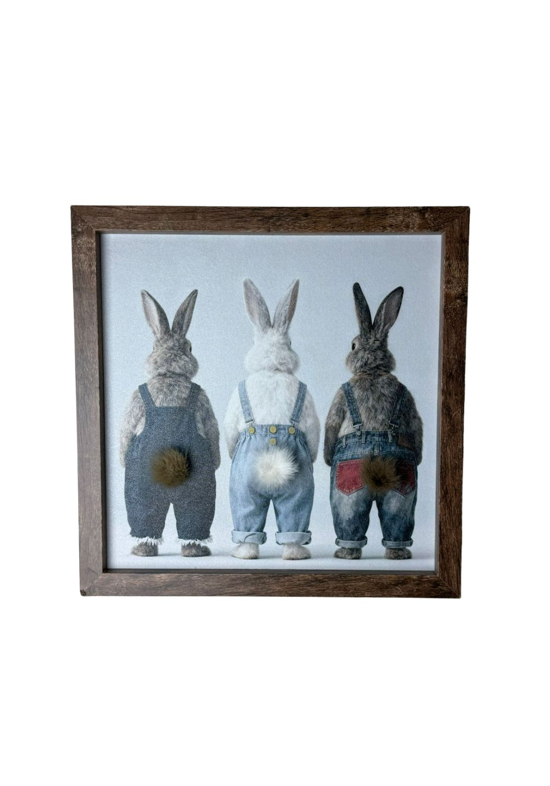 The Home Collection Three Bunnies Canvas - Multi 1 Shaws Department Stores