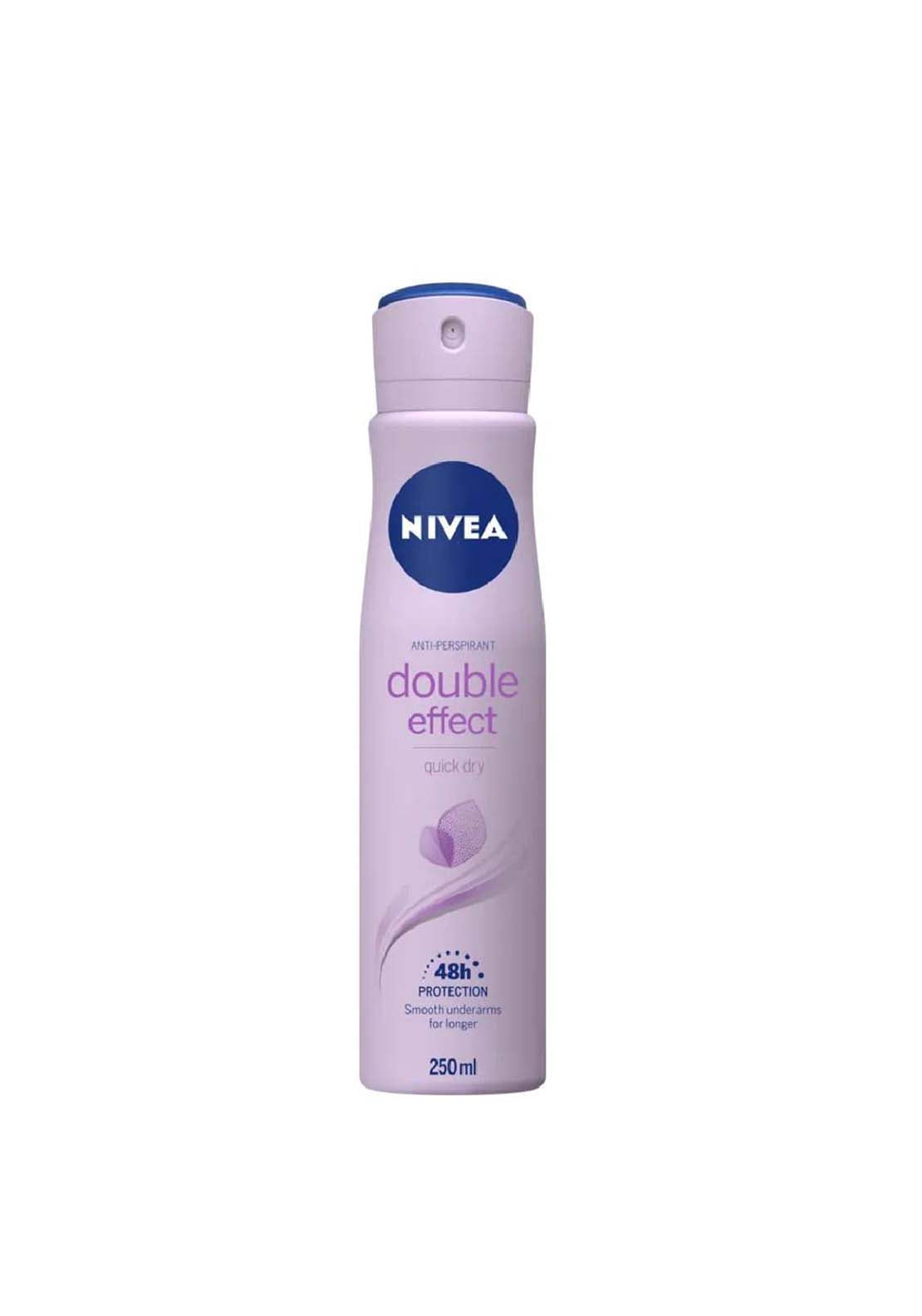 Nivea Deodorant Double Effect Violet Spray For Women 250ml 1 Shaws Department Stores