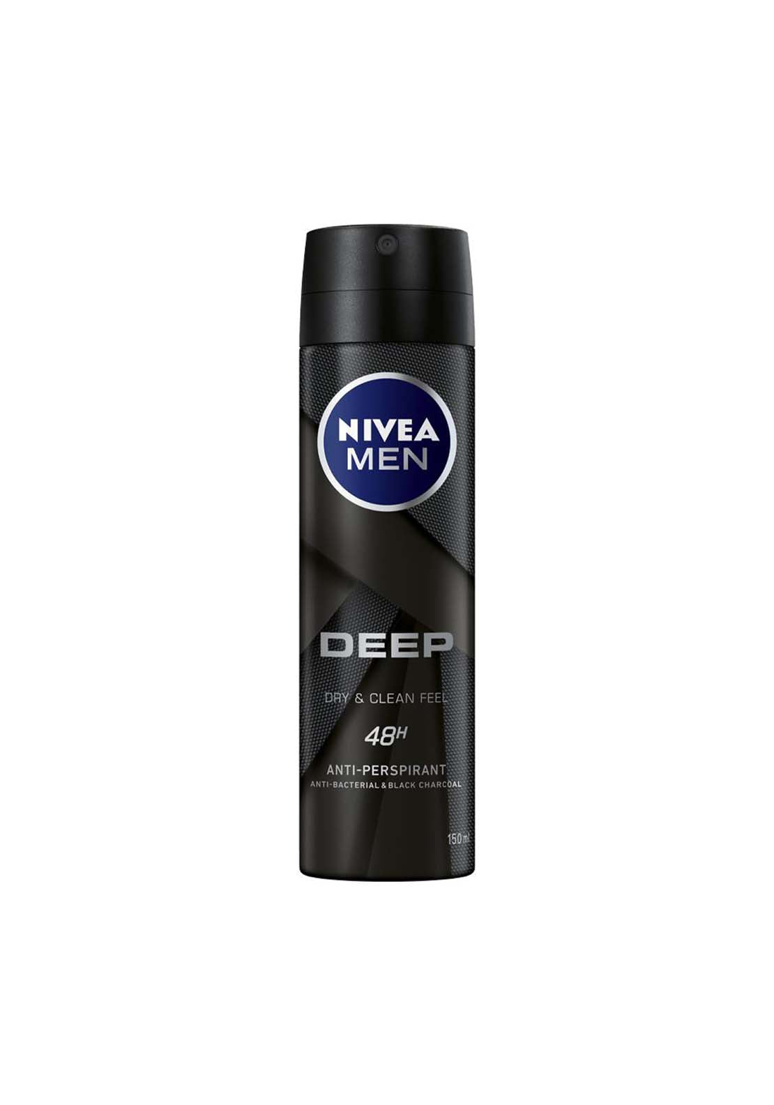 Nivea Men Black Charcoal Anti-Perspirant 1 Shaws Department Stores
