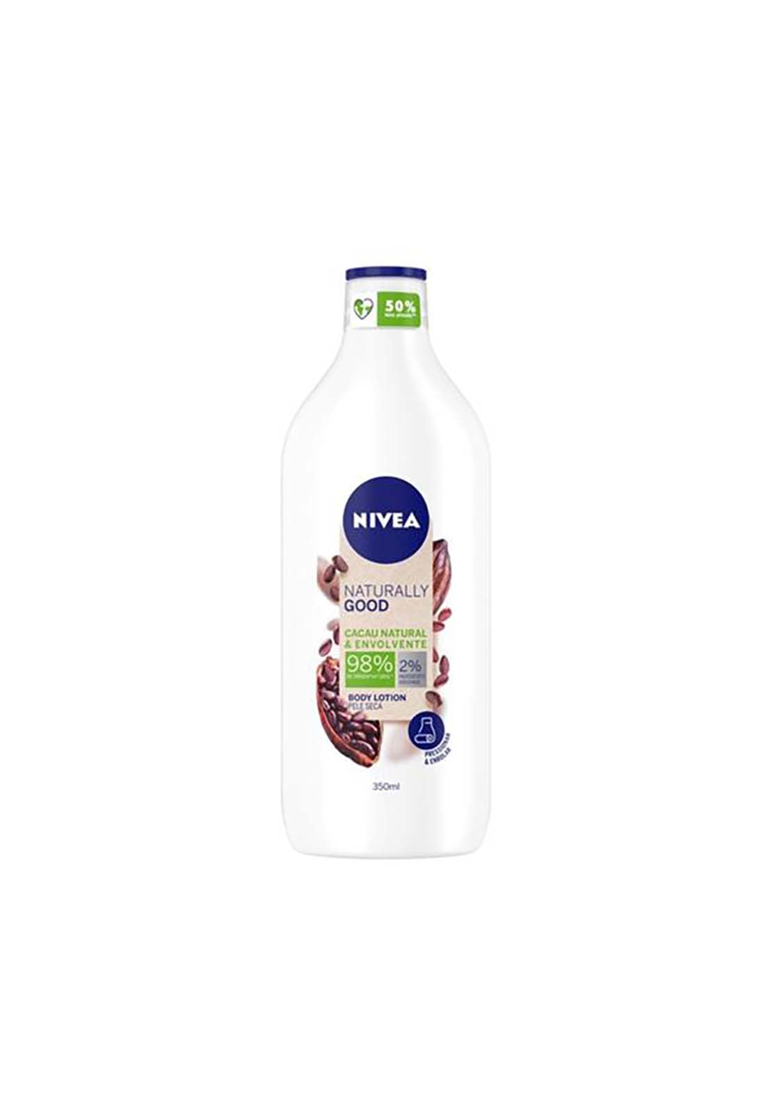 Nivea Naturally Good Organic Cocoa Butter Body Lotion 1 Shaws Department Stores