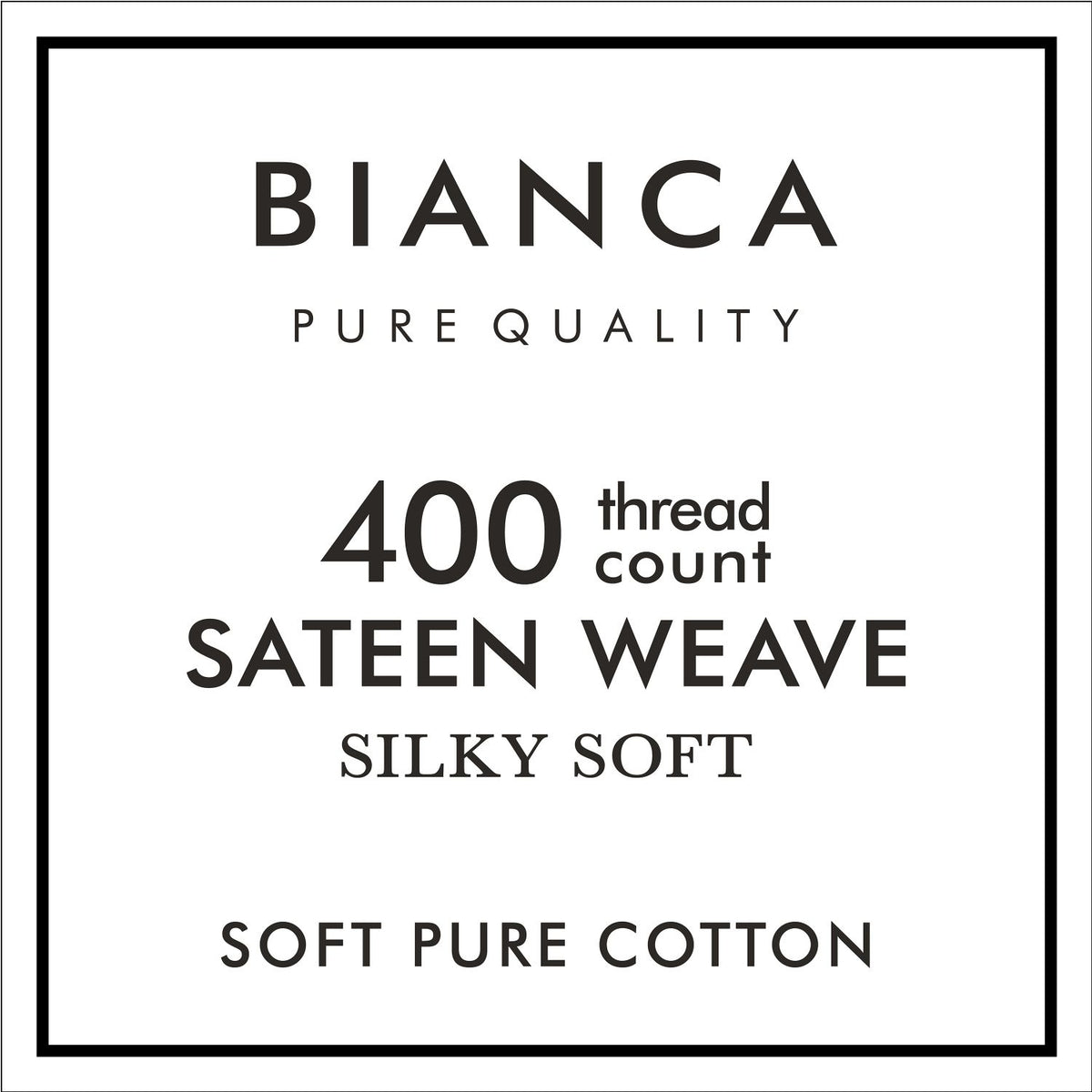 400 Thread Count Sateen Flat Sheet 100% Cotton - Natural Oyster