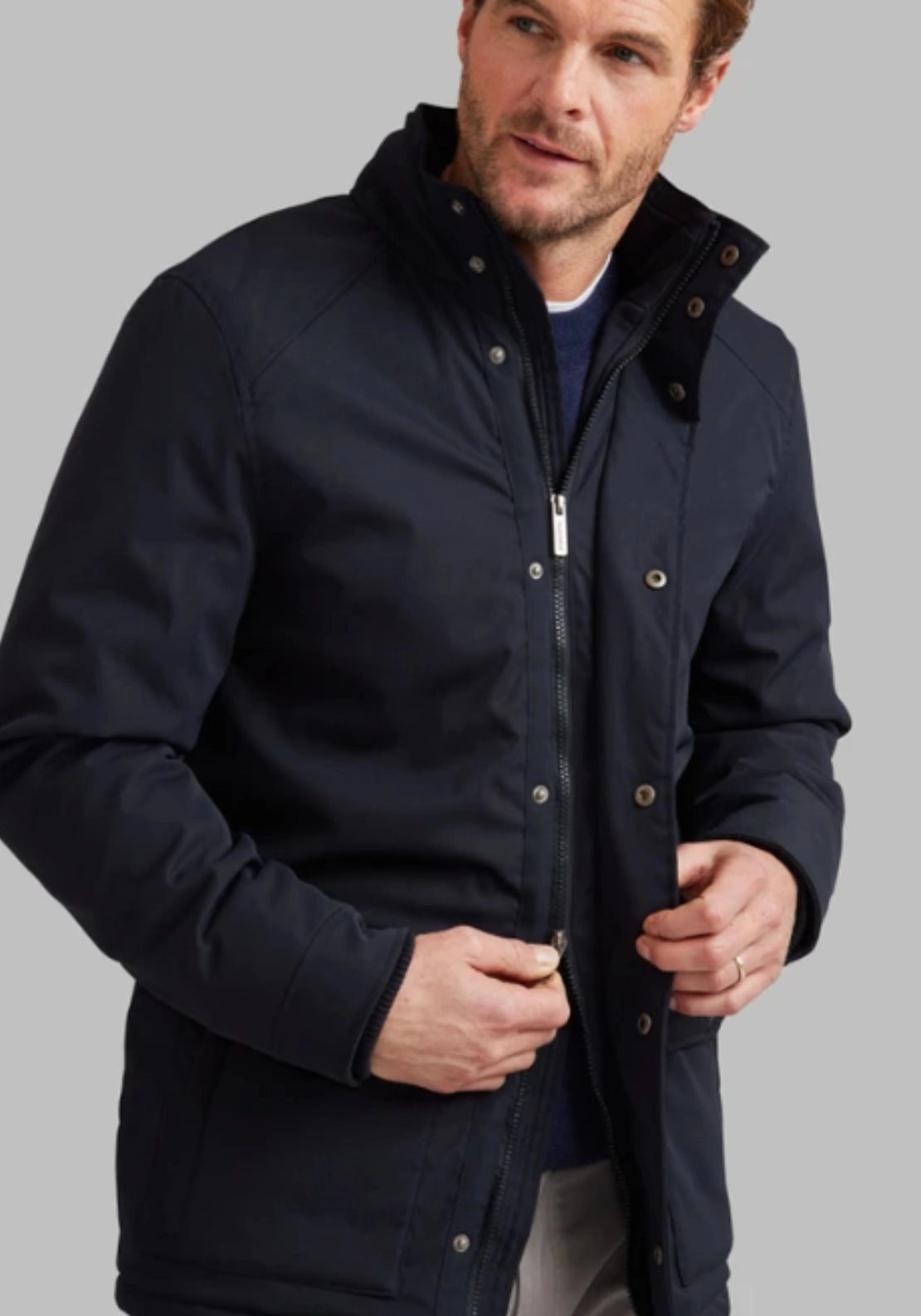 Padded Jacket - Navy