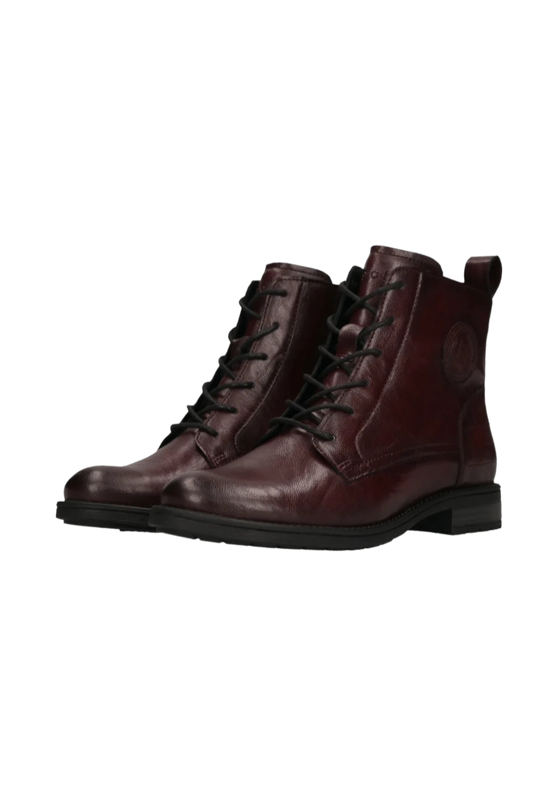 Bagatt Ronja I Lace Up Boots - Bordo 4 Shaws Department Stores