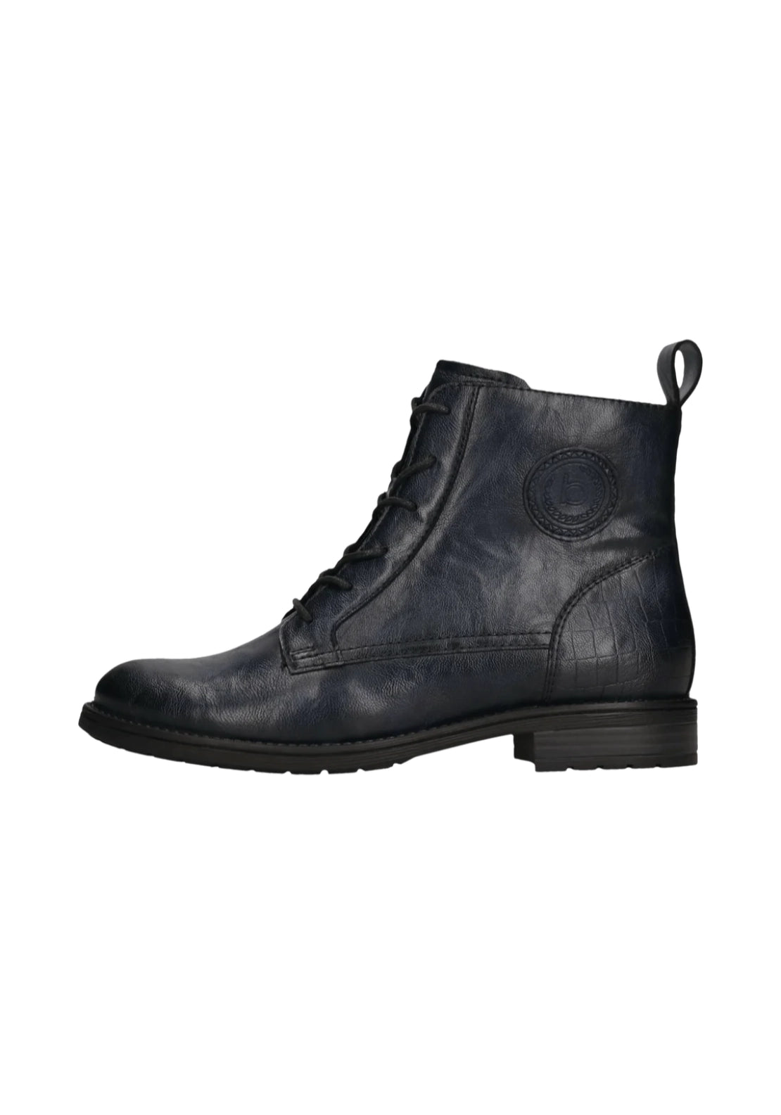 Bagatt Ronja I Lace Up Boots - Dark Blue 1 Shaws Department Stores