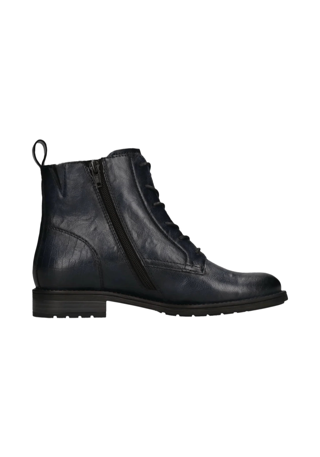 Bagatt Ronja I Lace Up Boots - Dark Blue 2 Shaws Department Stores