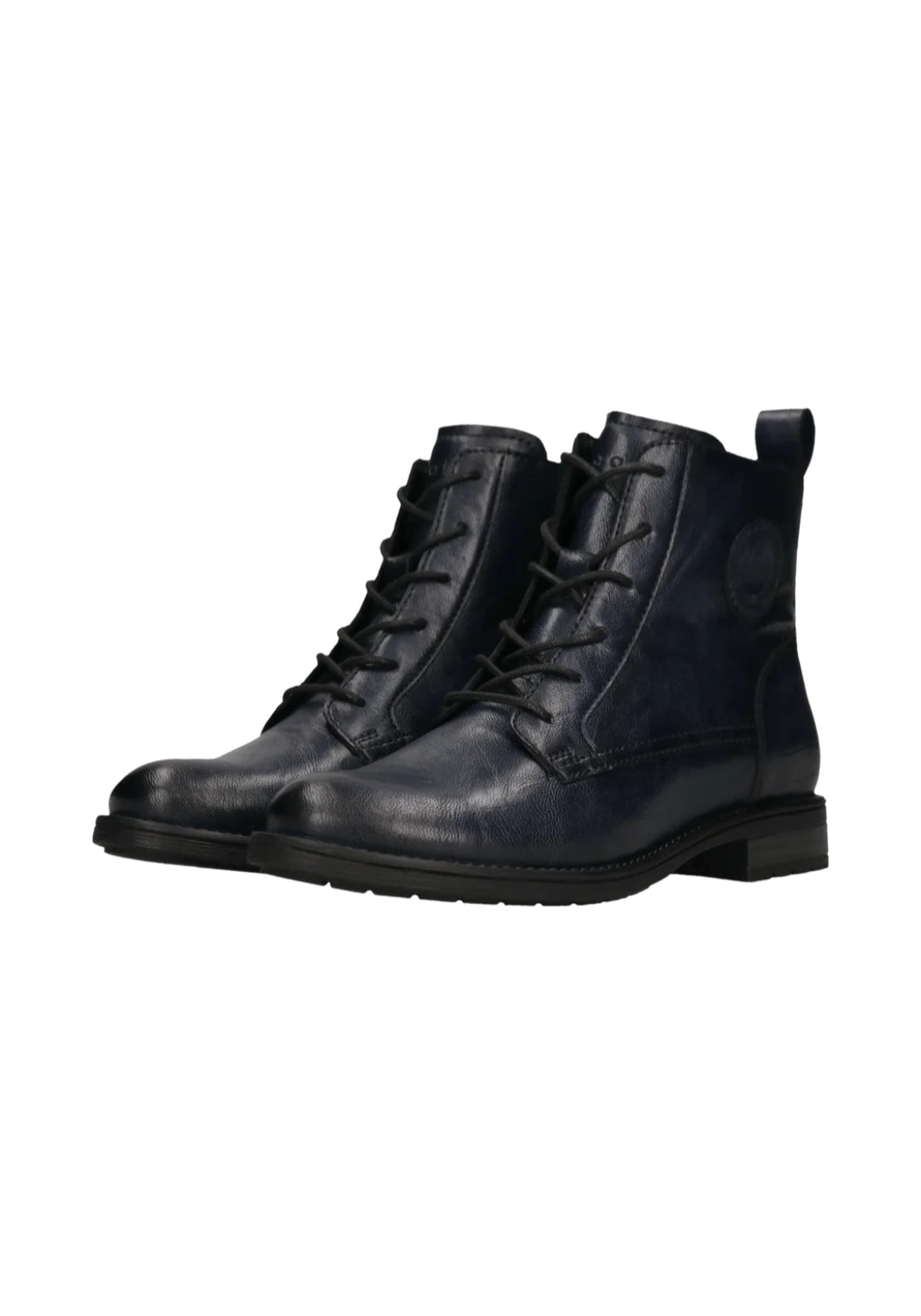 Bagatt Ronja I Lace Up Boots - Dark Blue 4 Shaws Department Stores