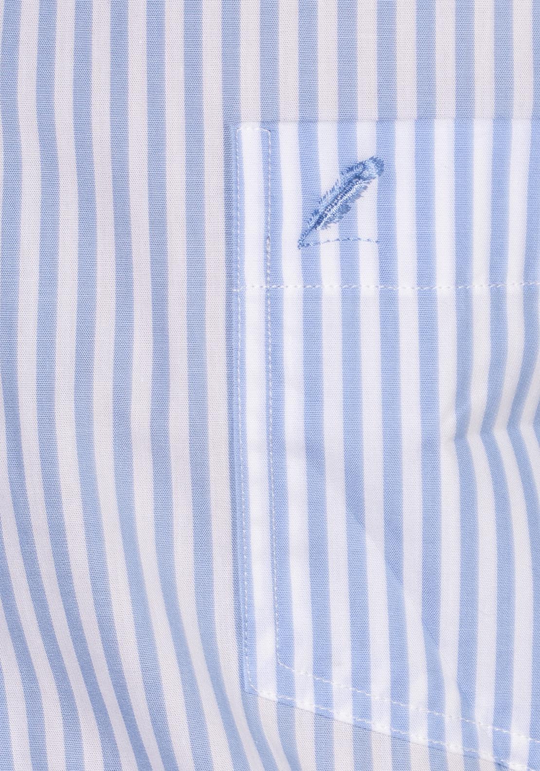 Yeats Casual Striped Shirts - Blue 6 Shaws Department Stores