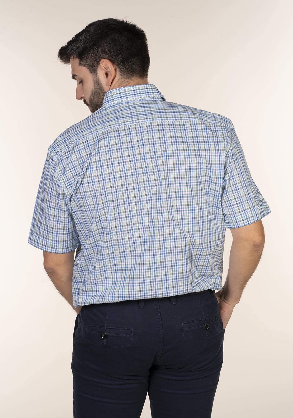 Yeats Casual Check Short Sleeve Shirt 2 Shaws Department Stores