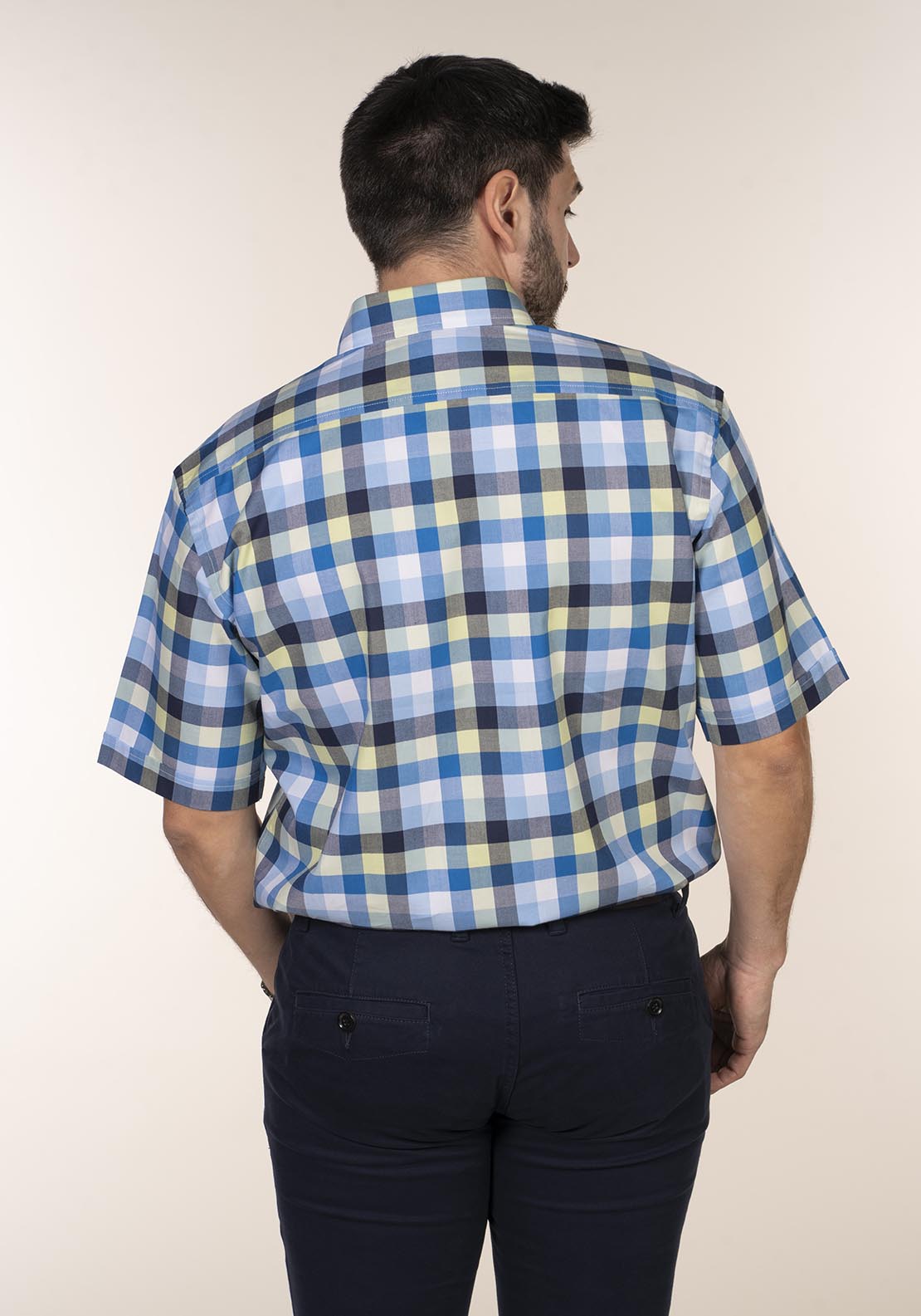 Yeats Casual Check Short Sleeve Shirt 6 Shaws Department Stores