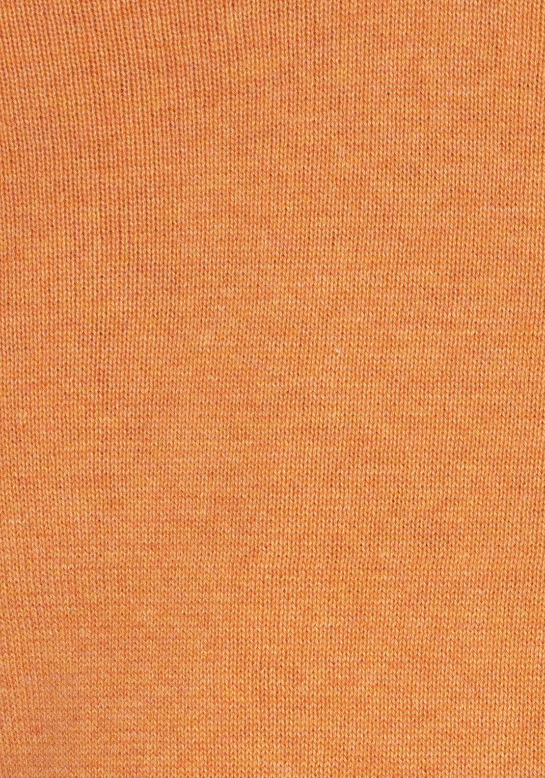 Yeats Plain Cotton V Neck Sweaters Orange 6 Shaws Department Stores