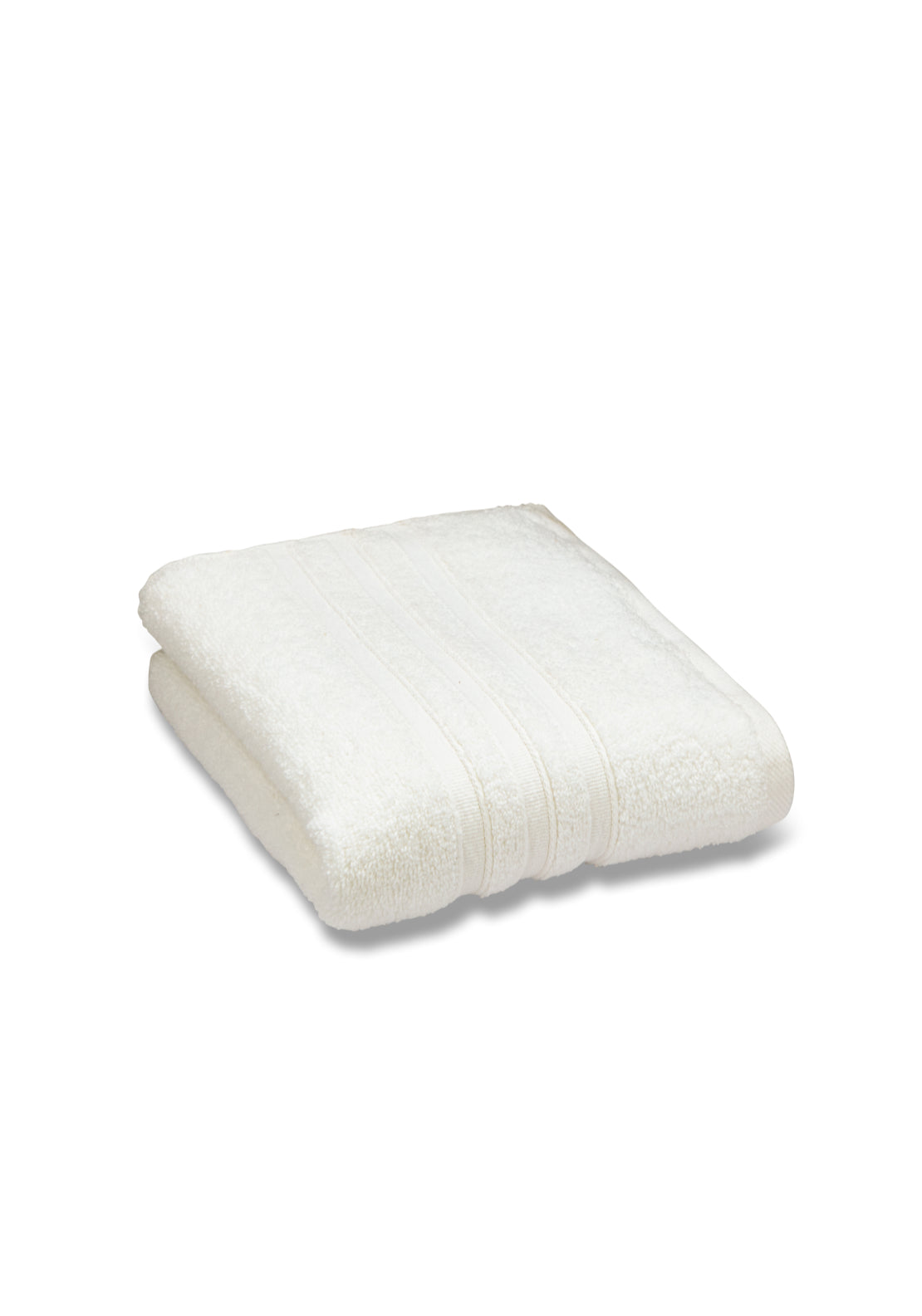 Catherine Lansfield 100% Cotton Zero Twist Towel 450gsm - Cream 5 Shaws Department Stores