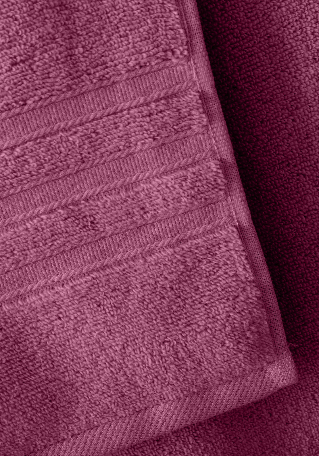 Catherine Lansfield 100% Cotton Zero Twist Towel 450gsm - Pink 4 Shaws Department Stores