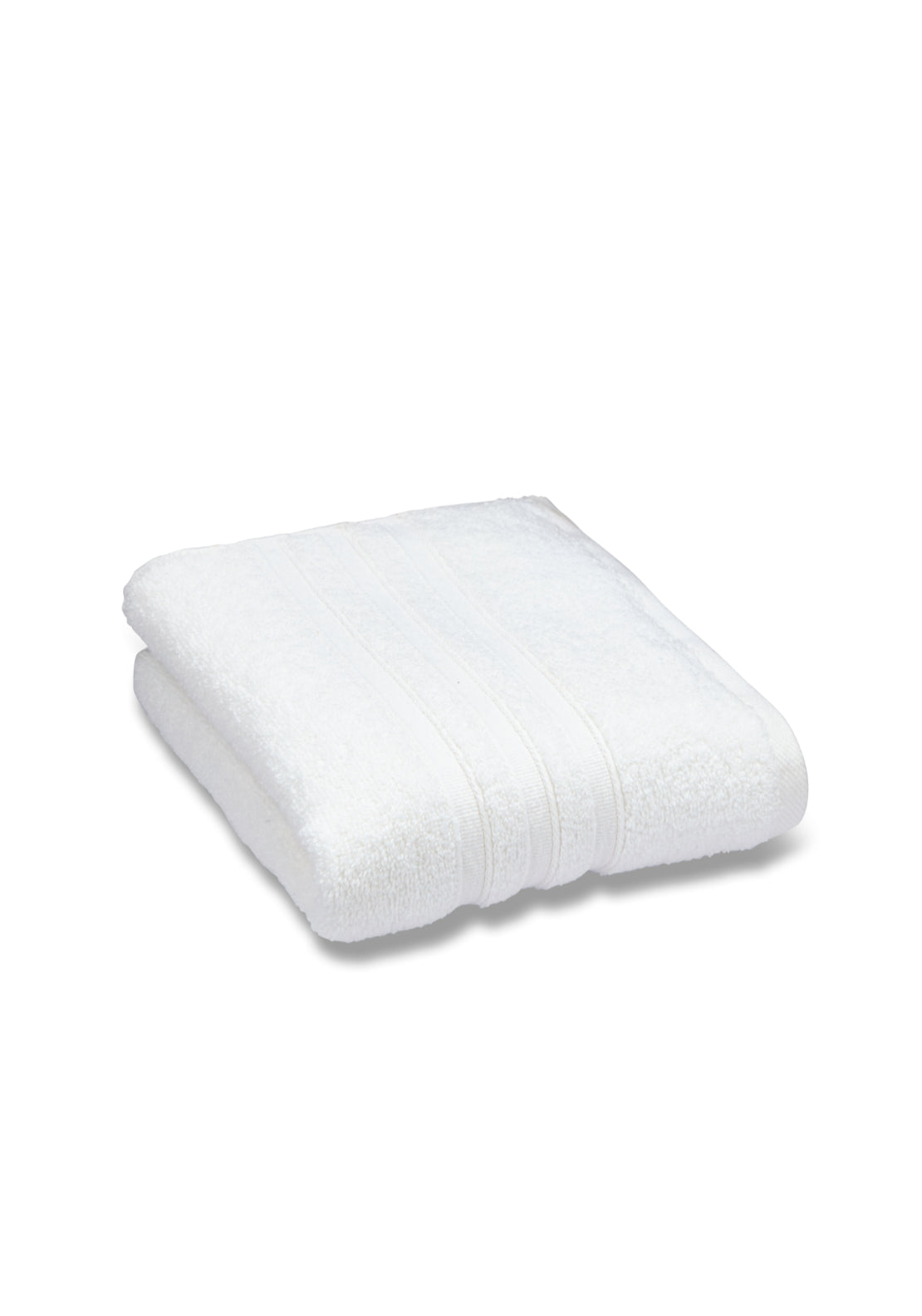 Catherine Lansfield 100% Cotton Zero Twist Towel 450gsm - White 6 Shaws Department Stores