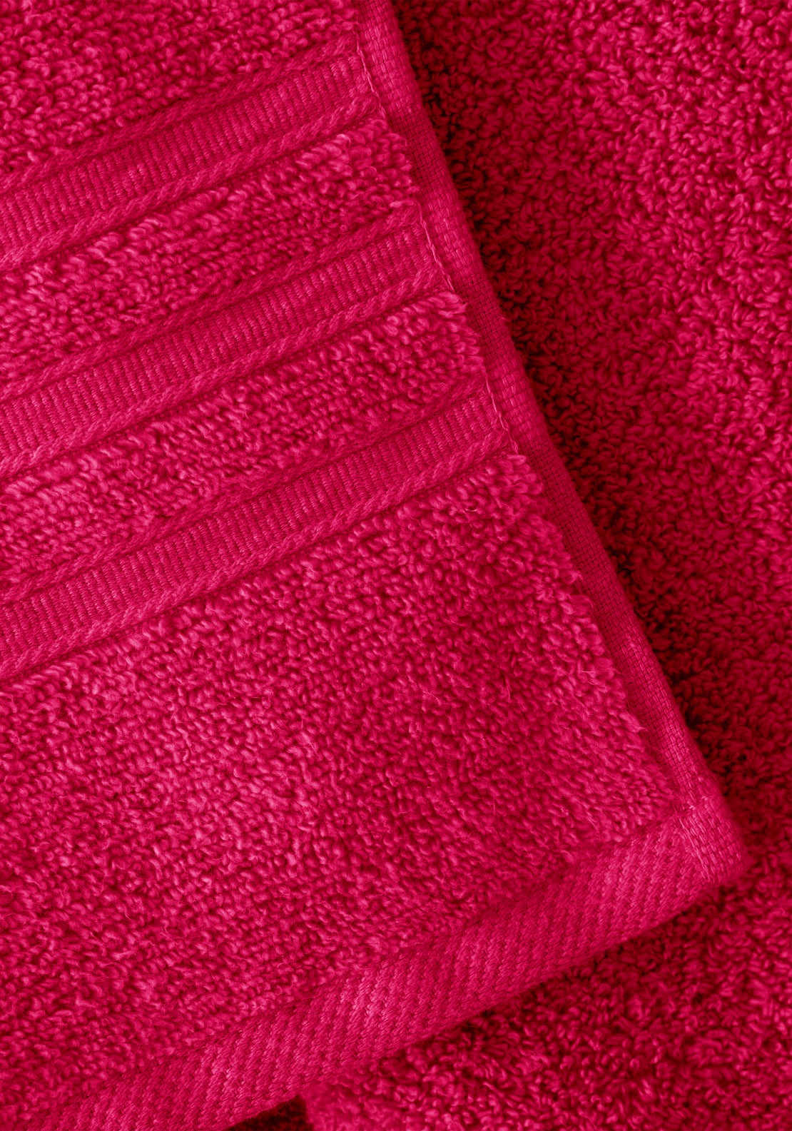 Catherine Lansfield 100% Cotton Zero Twist Towel 450gsm - Pink 3 Shaws Department Stores