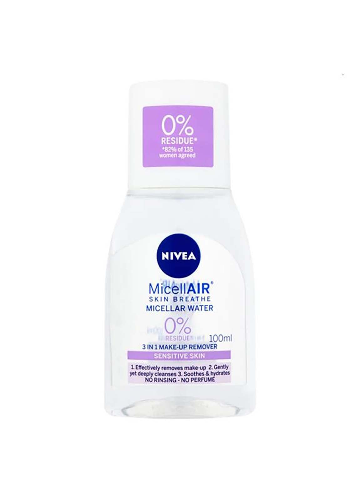 Nivea Micellair Water 3In1 Makeup Remover 100ml 1 Shaws Department Stores