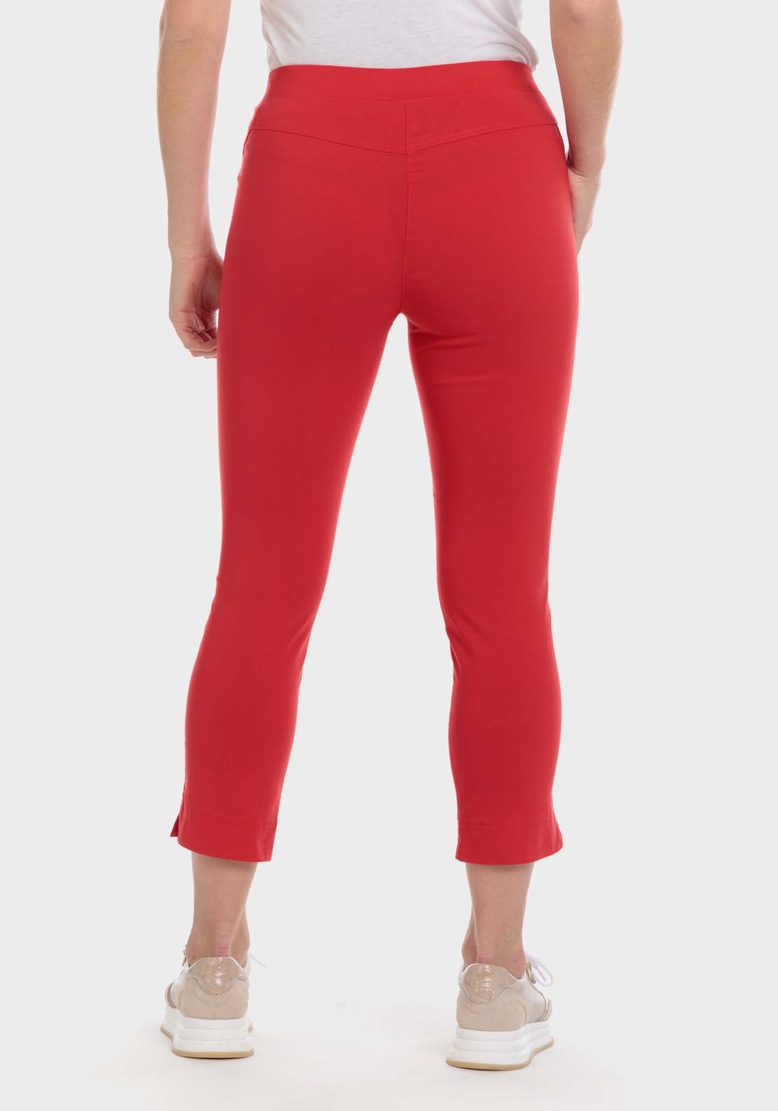 Punt Roma Capri Trousers - Red 2 Shaws Department Stores