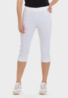 Bengaline Crop Trousers - White