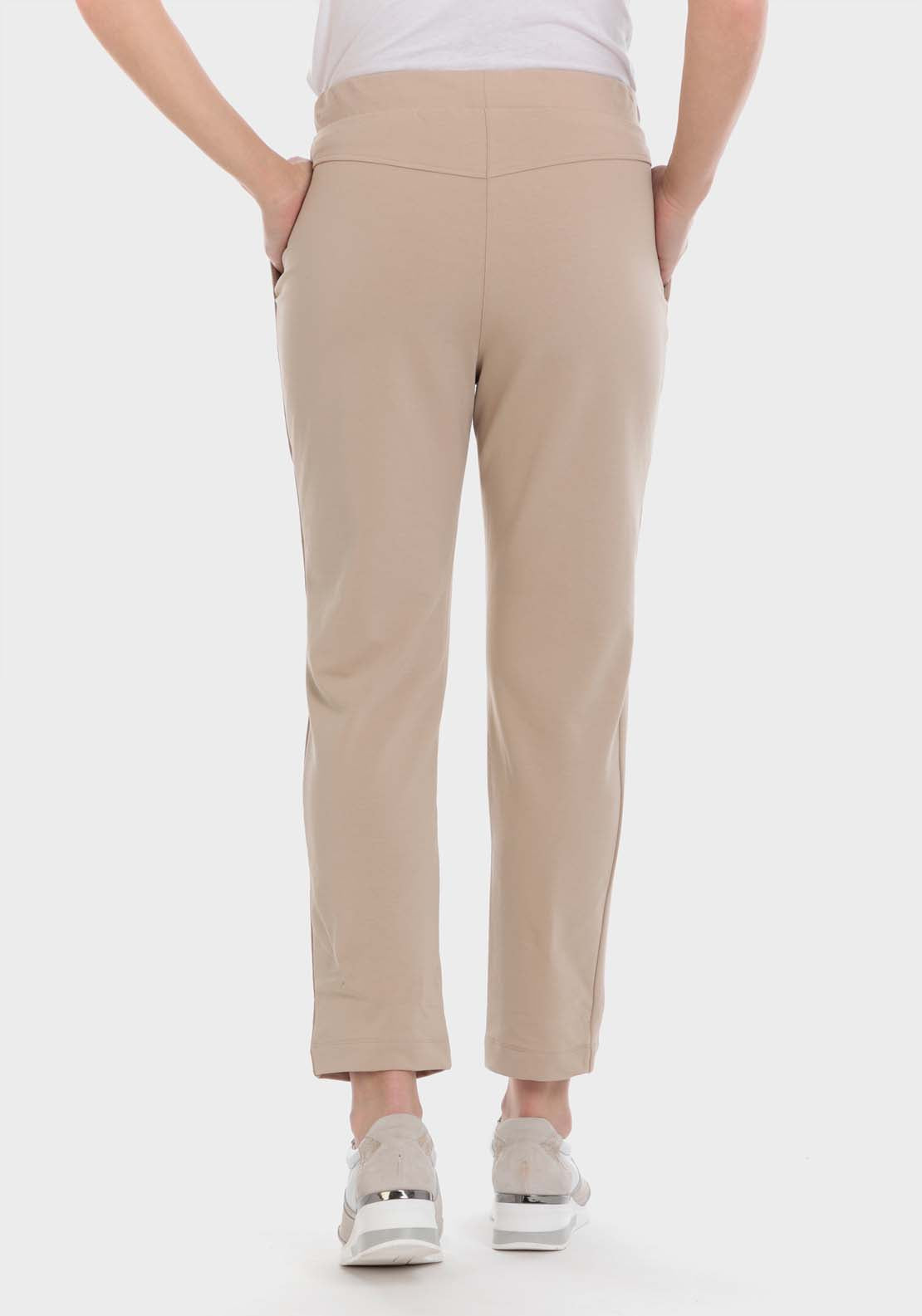 Punt Roma Trousers - Beige 2 Shaws Department Stores