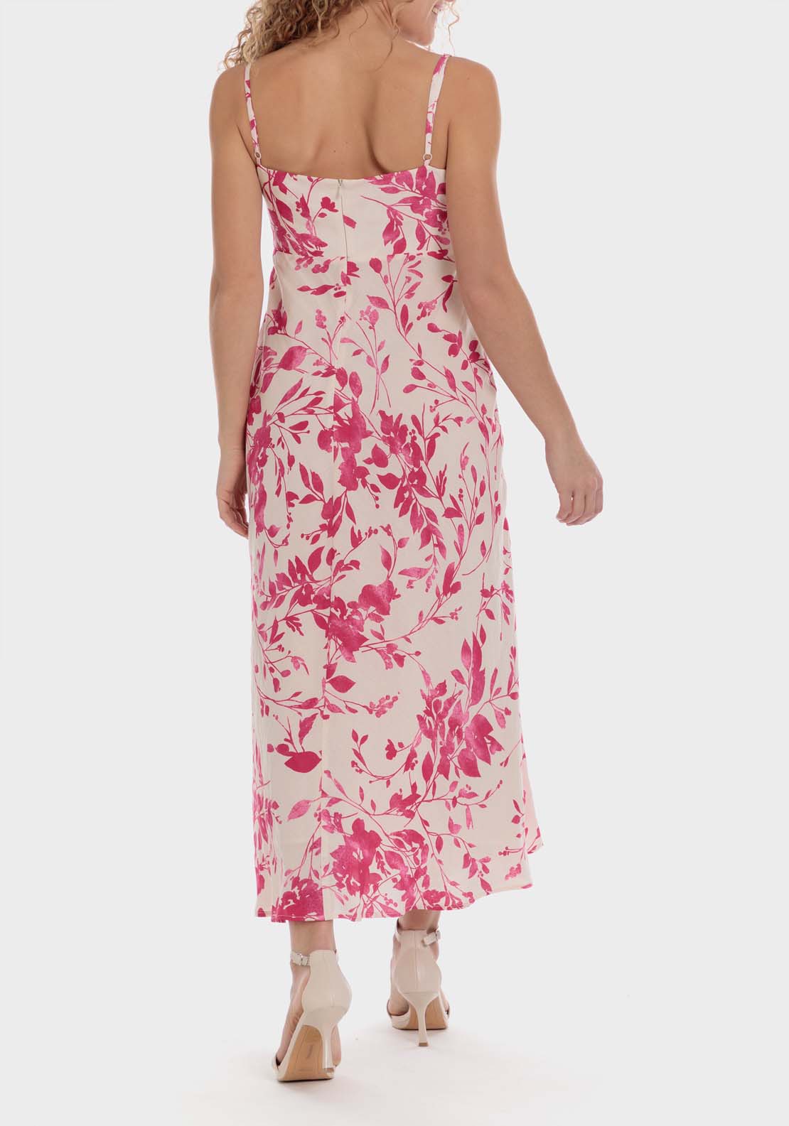 Punt Roma Printed Linen Dress 3 Shaws Department Stores