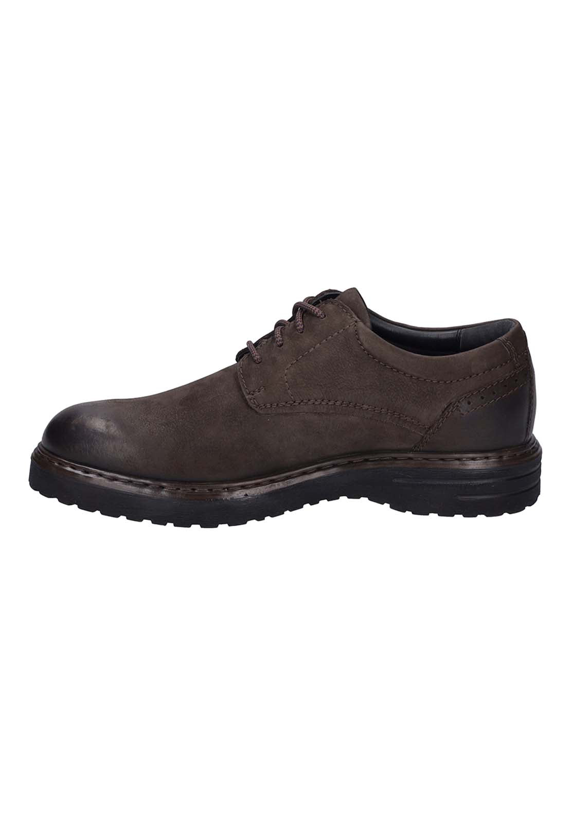 Josef Seibel Waterproof Lace Up Shoe - Brown 3 Shaws Department Stores