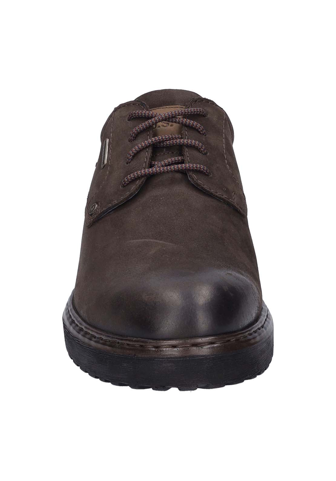 Josef Seibel Waterproof Lace Up Shoe - Brown 4 Shaws Department Stores