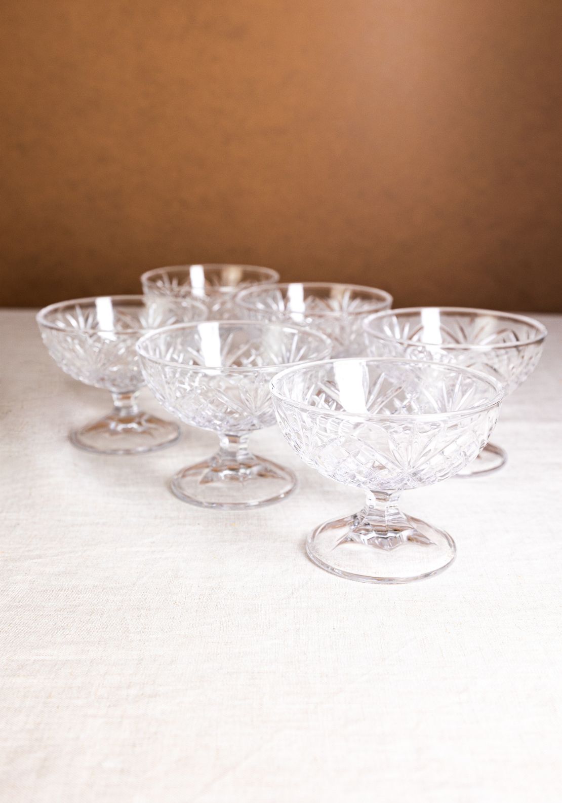 Killarney Crystal Trinity Glass Dessert Dishes 2 Shaws Department Stores