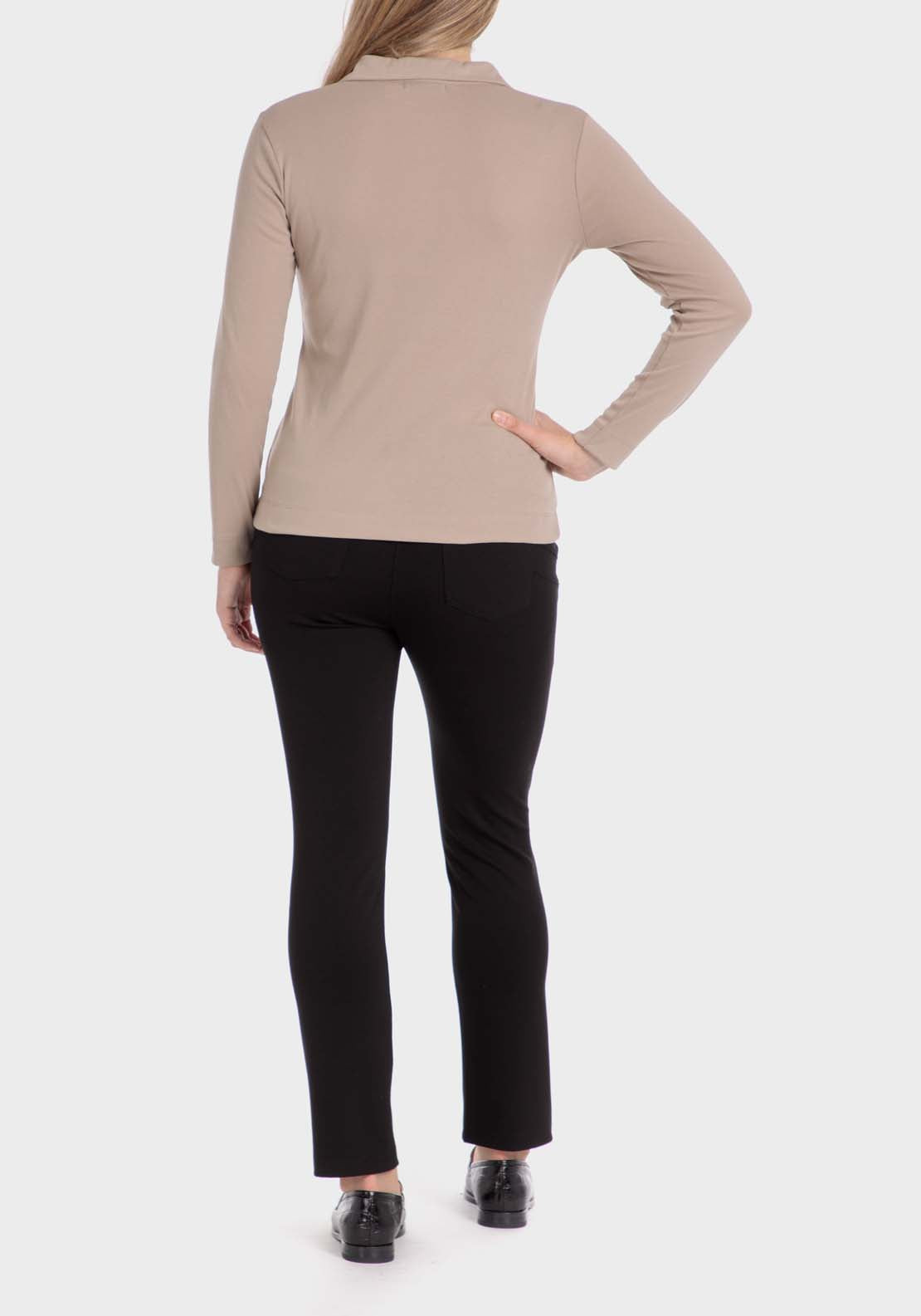 Punt Roma Beige Polo - Beige 4 Shaws Department Stores