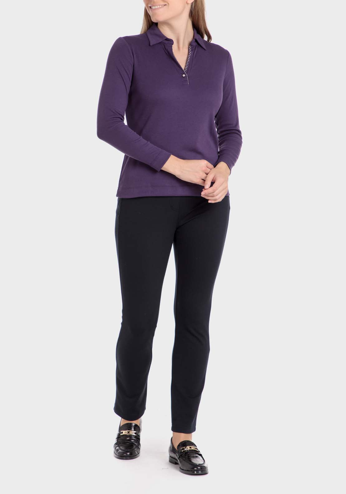 Punt Roma Fantasy Polo - Purple 3 Shaws Department Stores