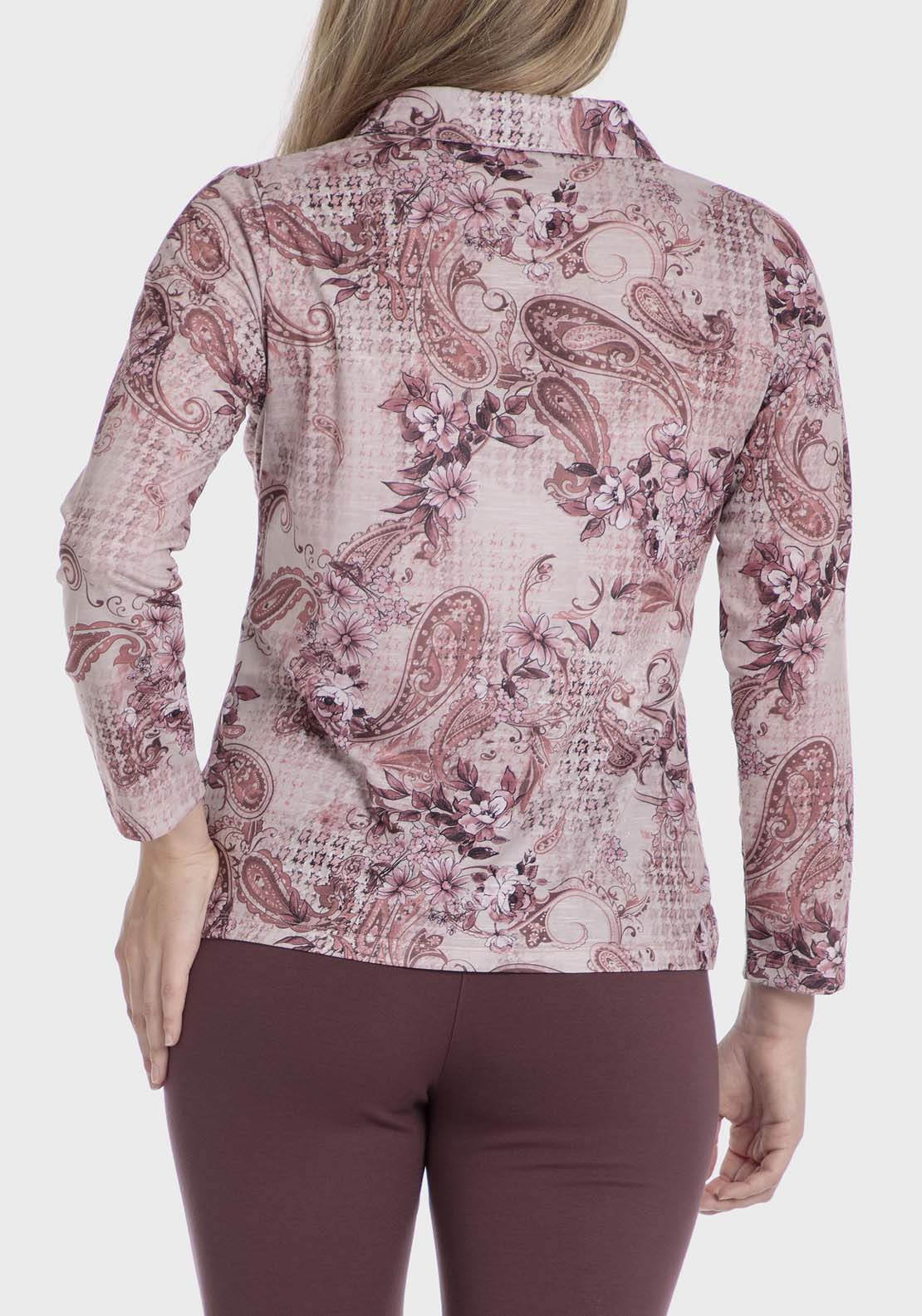 Punt Roma Polo T-Shirt - Purple 2 Shaws Department Stores