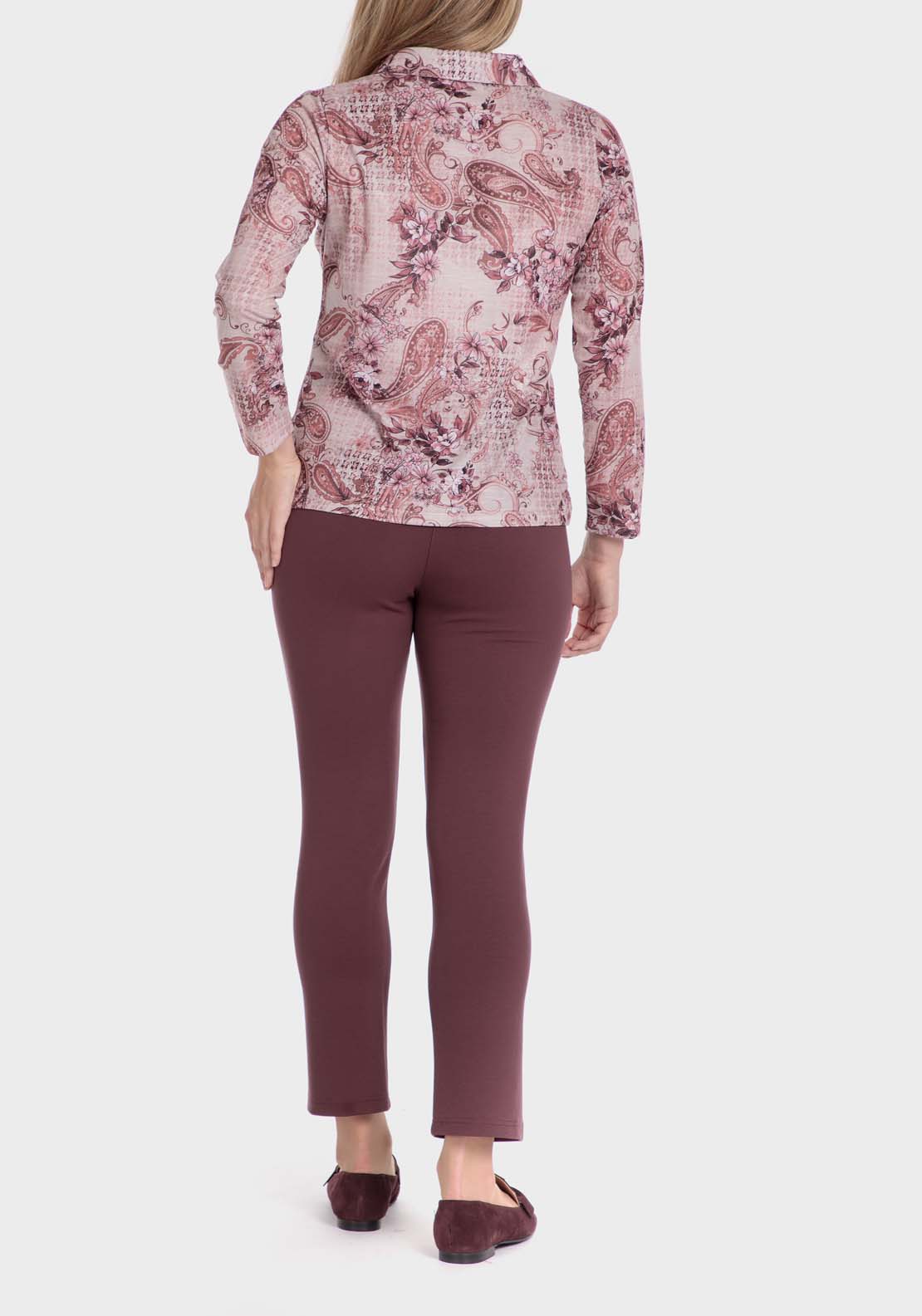 Punt Roma Polo T-Shirt - Purple 4 Shaws Department Stores