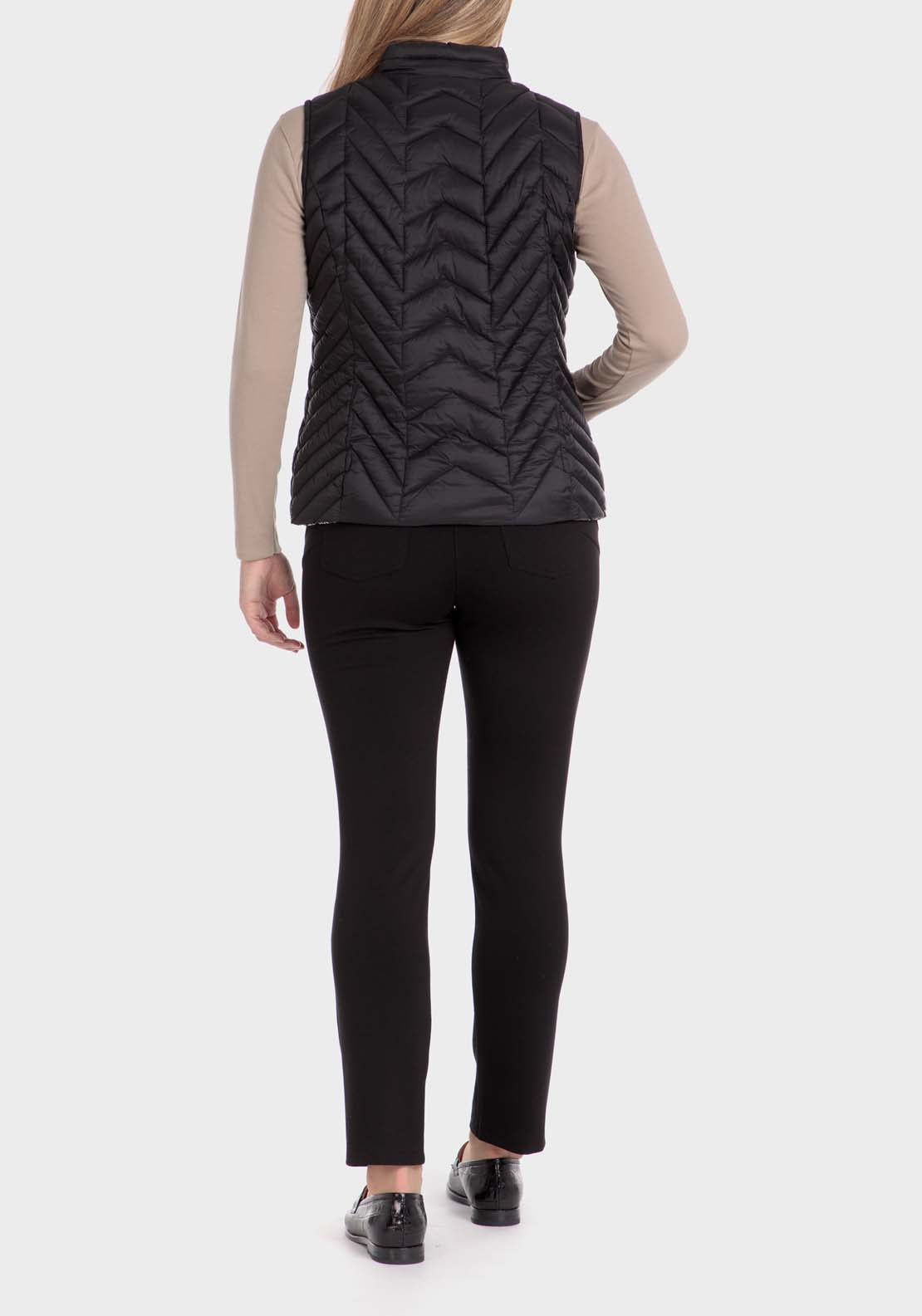 Punt Roma Reversible Waistcoat - Black 6 Shaws Department Stores