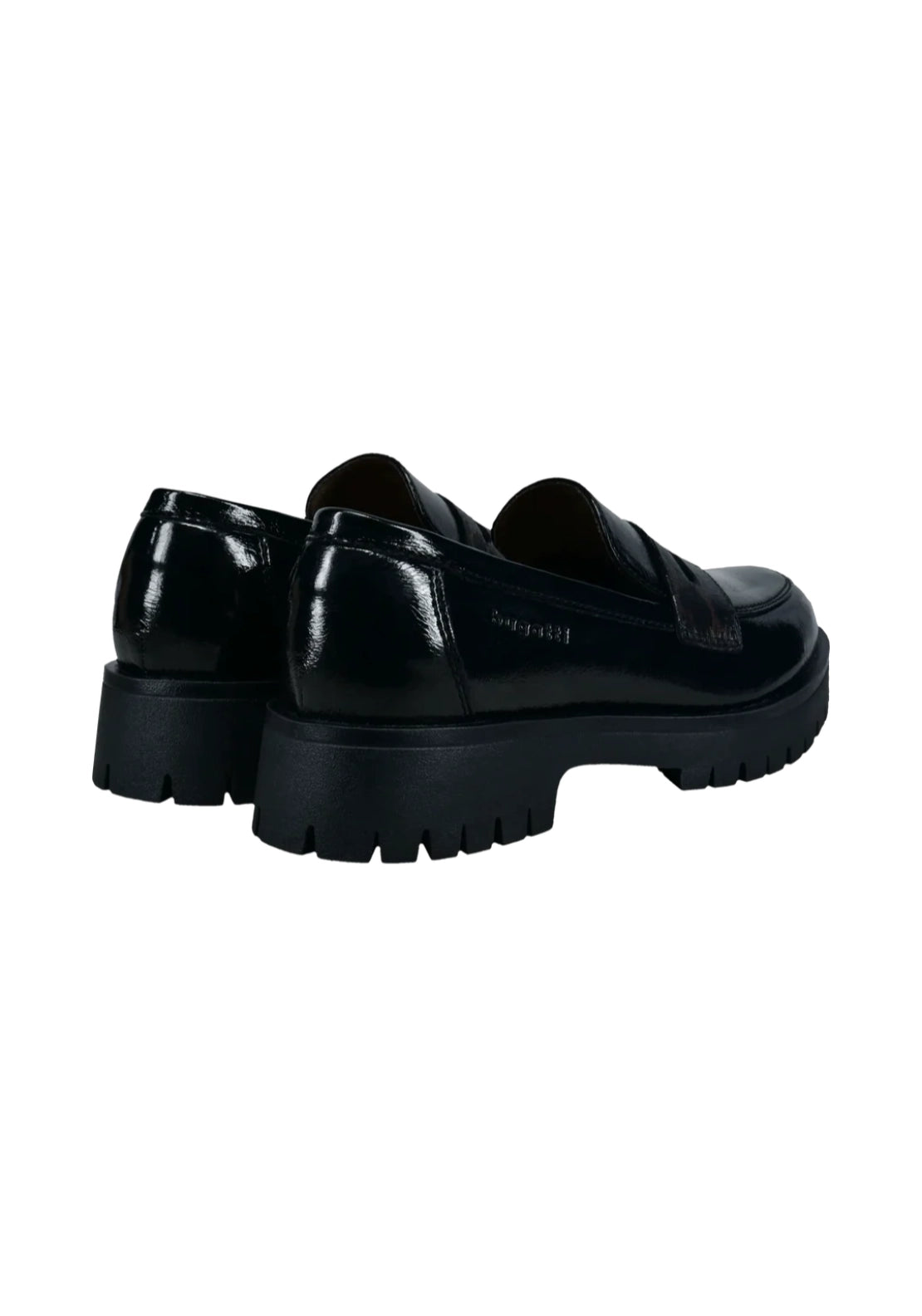 Bagatt Surprise Loafers - Black/animal Print 5 Shaws Department Stores