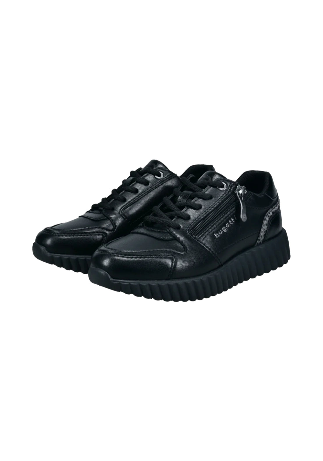 Bagatt Carini Sneaker - Black/animal Print 4 Shaws Department Stores